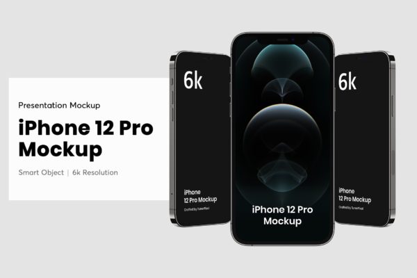 简约APP应用程序设计iPhone 12 Pro屏幕演示样机 iPhone 12 Pro Mockup