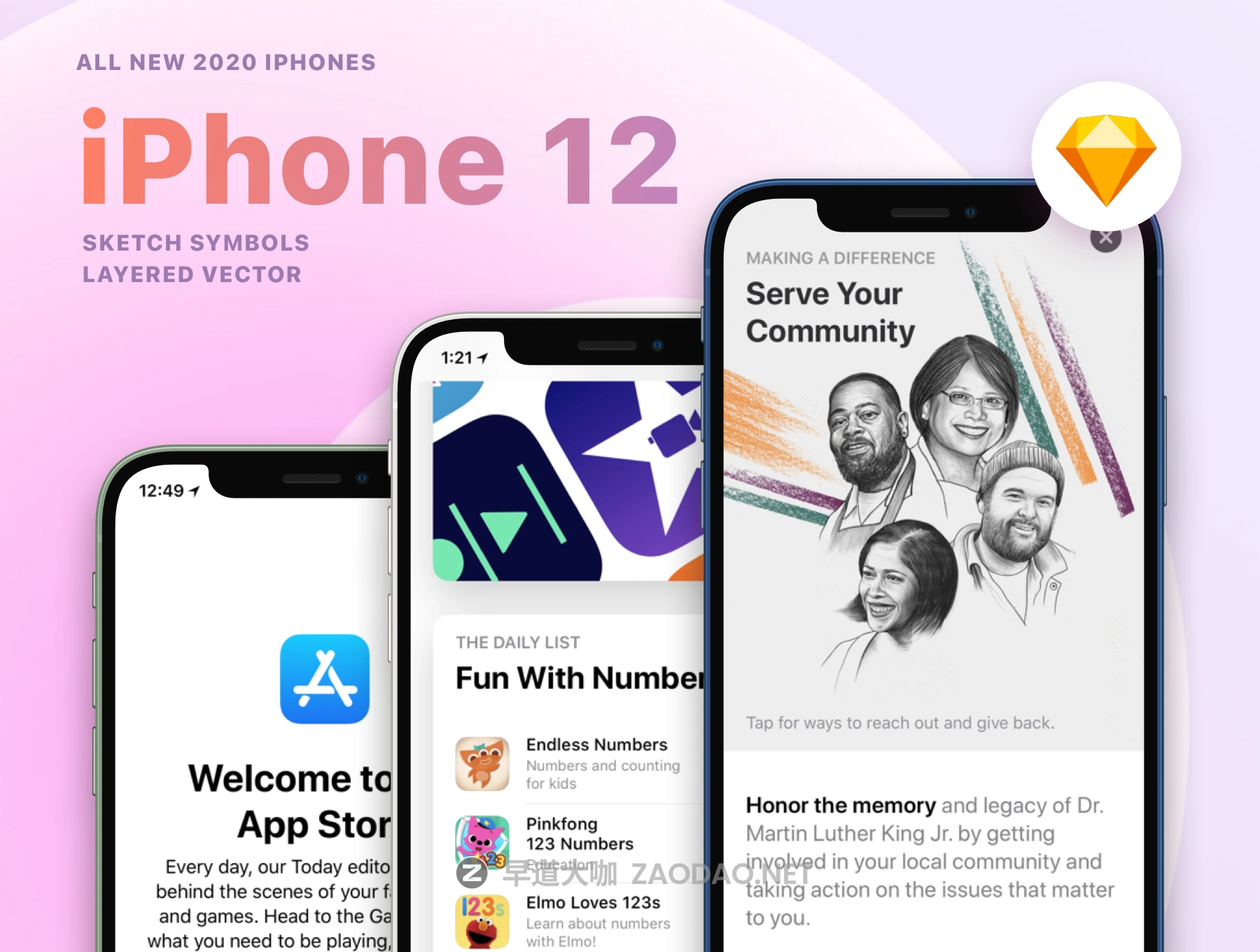 2020年新款苹果手机iPhone 12屏幕演示样机模板素材 New iPhone 12插图4 2020年新款苹果手机iPhone 12屏幕演示样机模板素材 New iPhone 12插图4