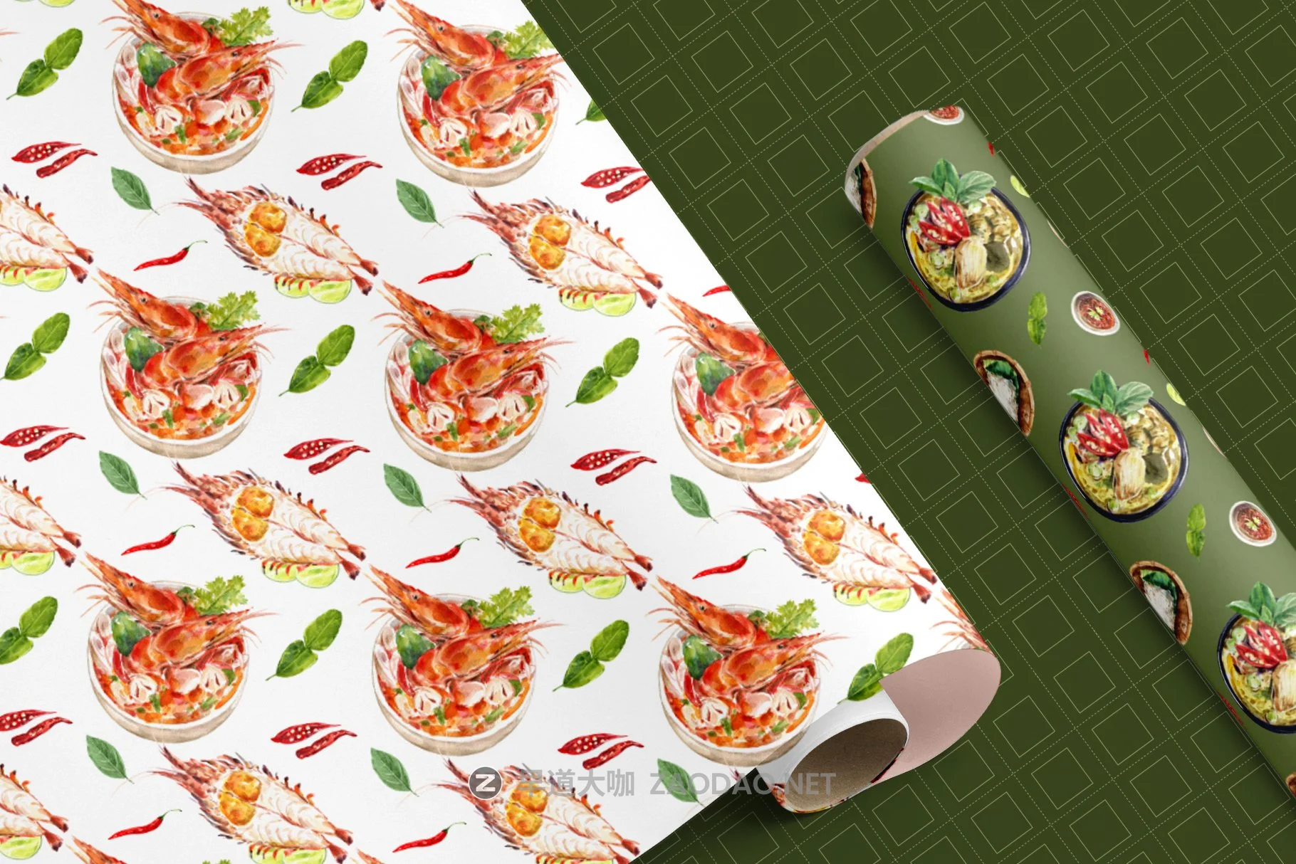 80张泰国美食水彩剪贴画图片PS设计素材合集 Thai Food Dishes Watercolor Set插图10 80张泰国美食水彩剪贴画图片PS设计素材合集 Thai Food Dishes Watercolor Set插图10