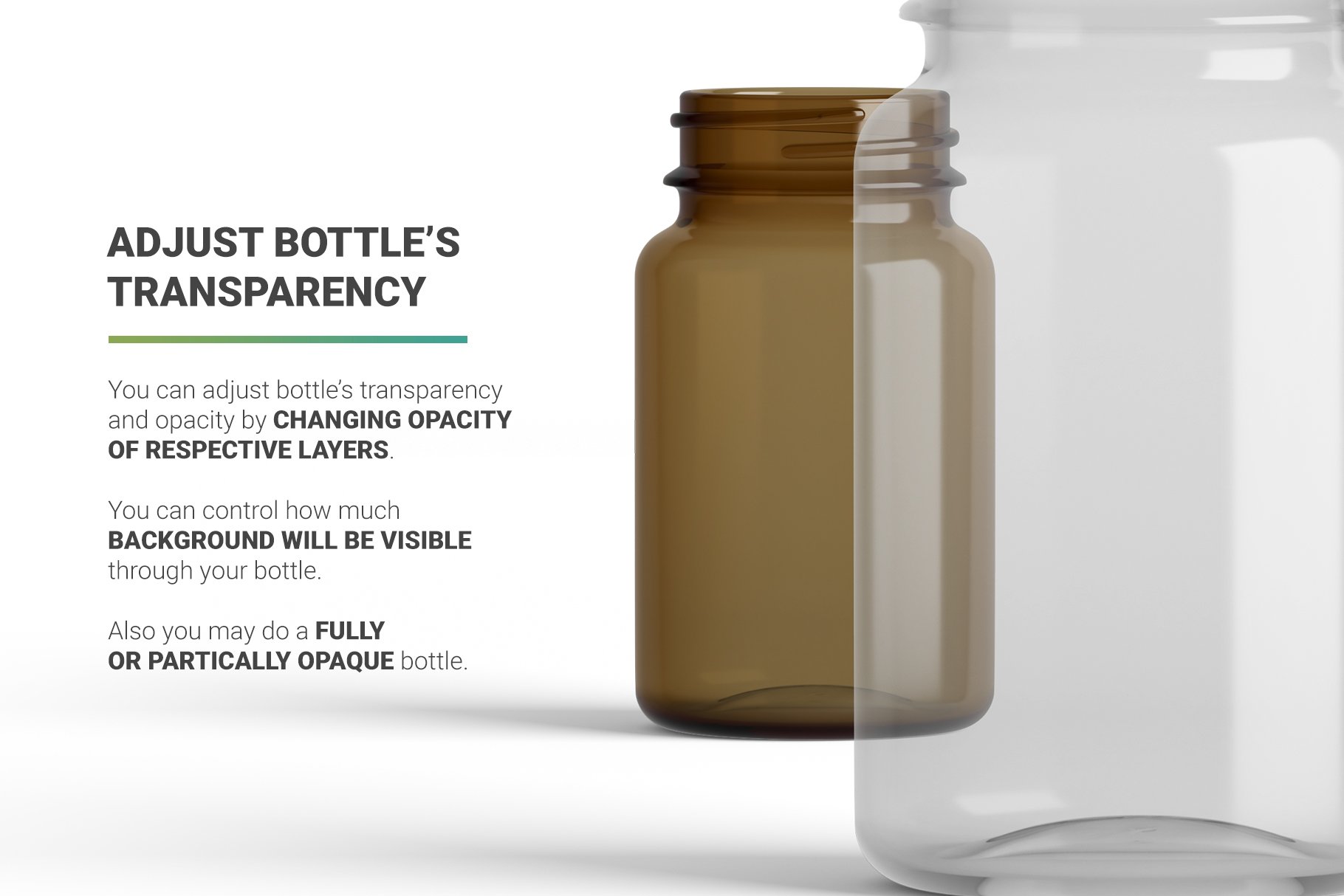 高分辨率药物胶囊维生素塑料包装瓶设计展示样机 Vitamins Bottle Mockup插图5 高分辨率药物胶囊维生素塑料包装瓶设计展示样机 Vitamins Bottle Mockup插图5