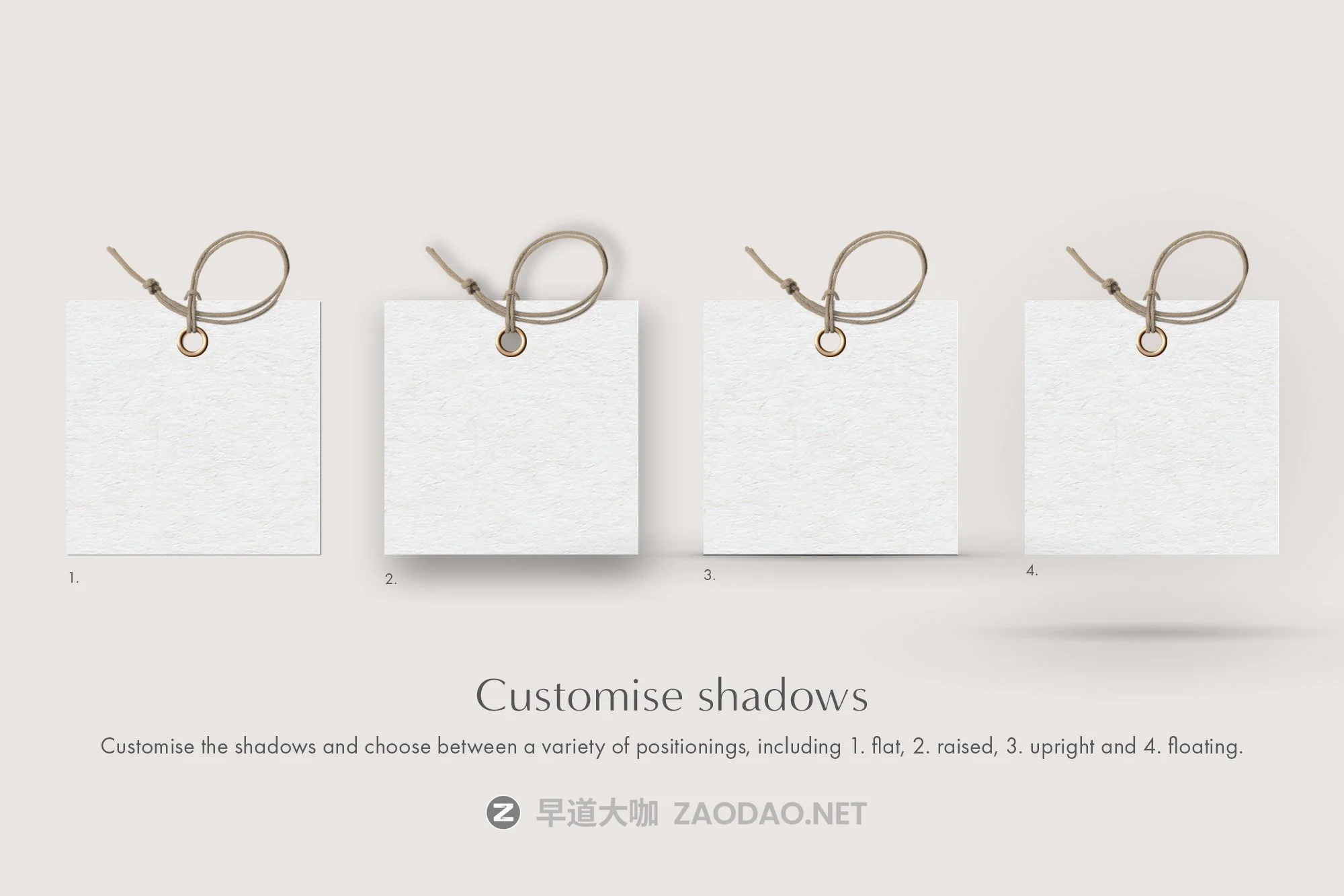 极简服装品牌VI设计吊牌标签设计贴图样机模板 Tuva Hang Tag Mockup Scene Creator插图6 极简服装品牌VI设计吊牌标签设计贴图样机模板 Tuva Hang Tag Mockup Scene Creator插图6