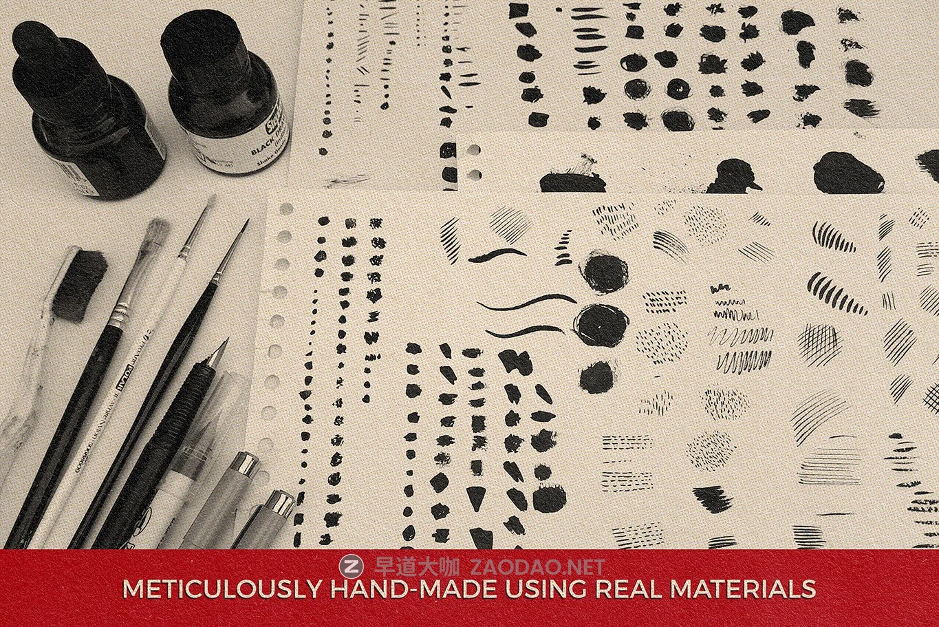 22款逼真颗粒线条墨水钢笔绘画画笔Affinity笔刷素材 The Invincible Inker For Affinity插图6 22款逼真颗粒线条墨水钢笔绘画画笔Affinity笔刷素材 The Invincible Inker For Affinity插图6