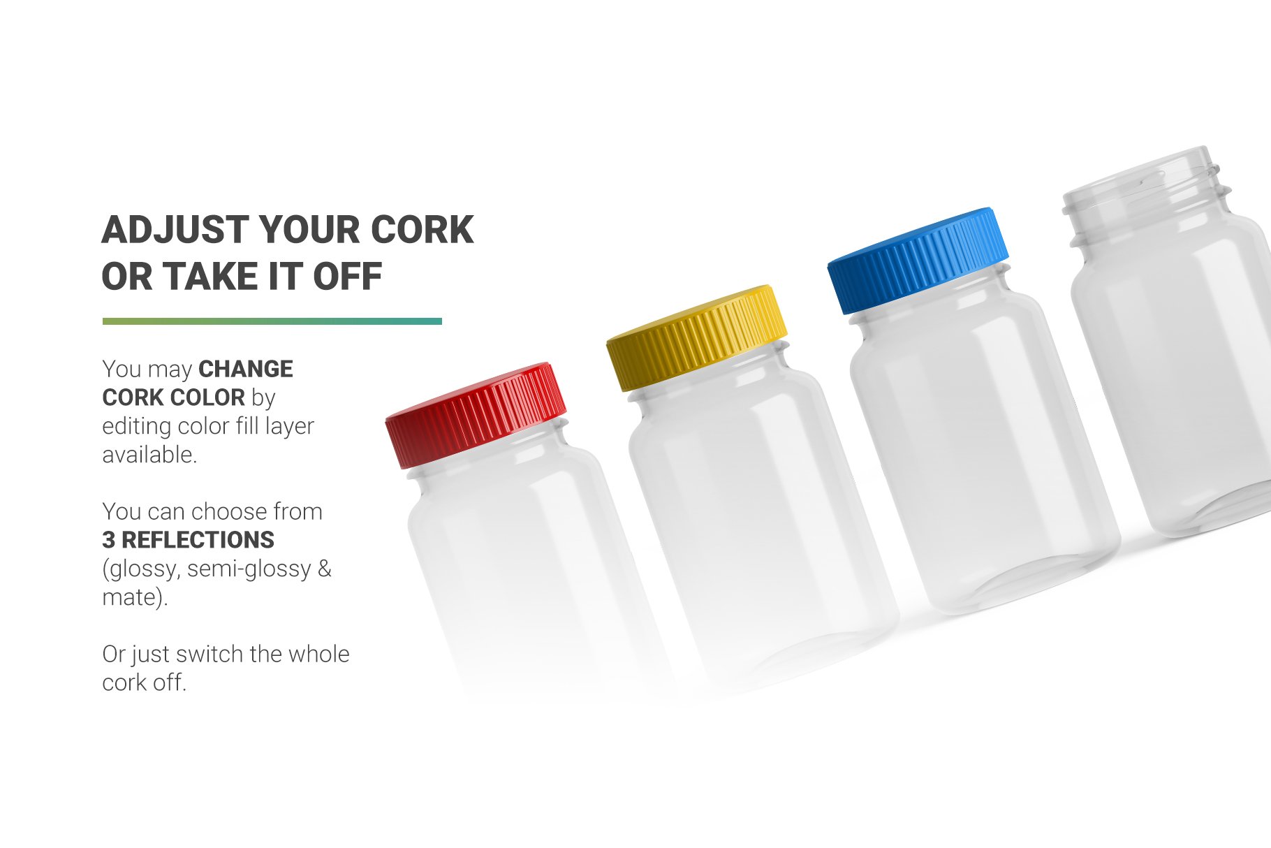 高分辨率药物胶囊维生素塑料包装瓶设计展示样机 Vitamins Bottle Mockup插图8 高分辨率药物胶囊维生素塑料包装瓶设计展示样机 Vitamins Bottle Mockup插图8