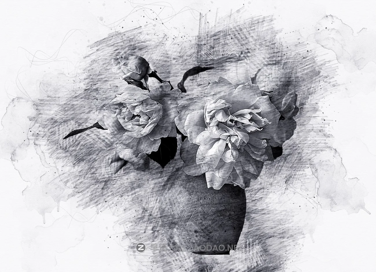 绘画素描效果照片后期处理特效PS动作模板 Painting Sketch Photoshop Action插图10 绘画素描效果照片后期处理特效PS动作模板 Painting Sketch Photoshop Action插图10