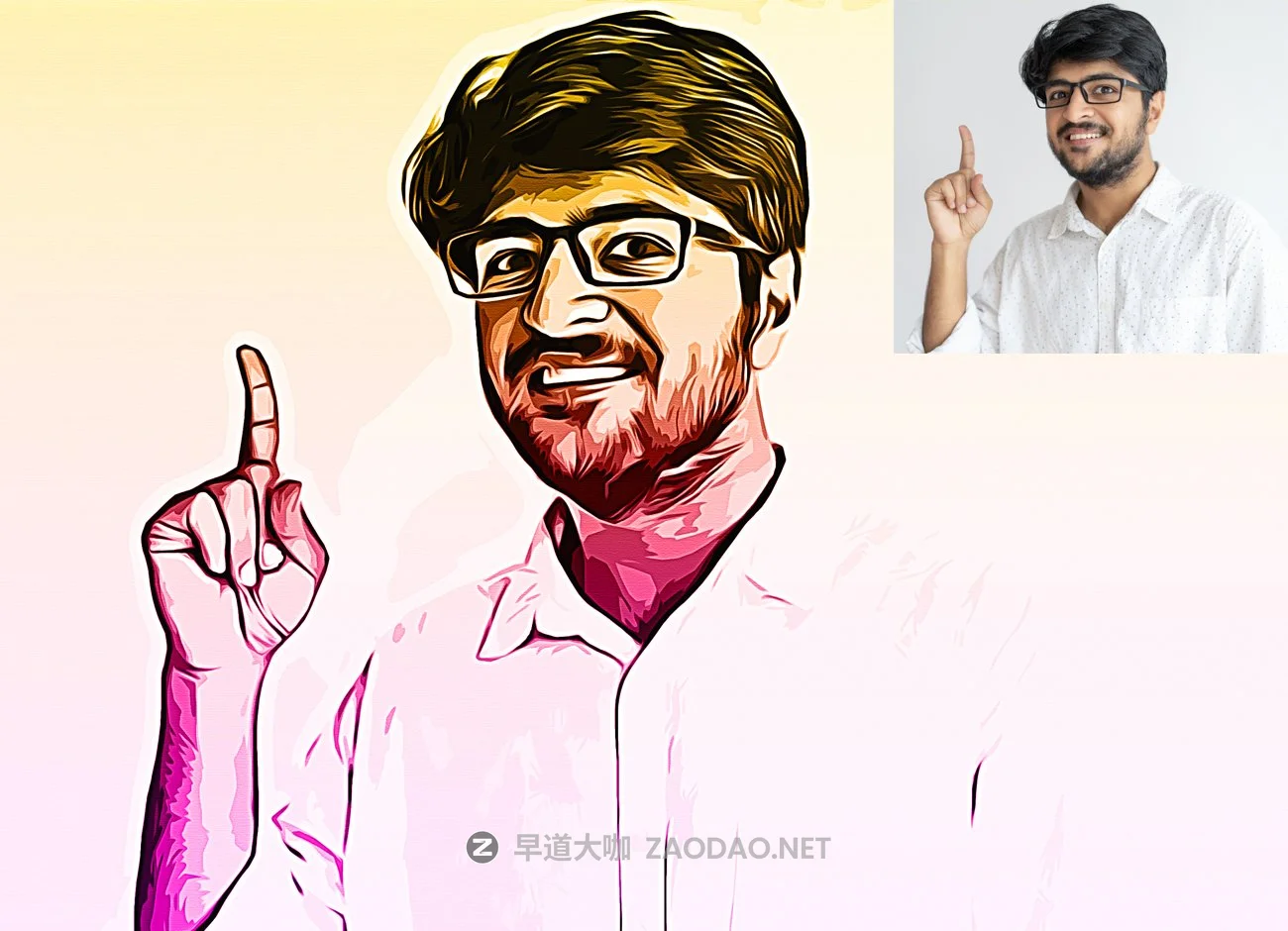 10种颜色油画效果人像后期处理特效PS动作模板 Vexel Art Portrait Photoshop Action插图9 10种颜色油画效果人像后期处理特效PS动作模板 Vexel Art Portrait Photoshop Action插图9