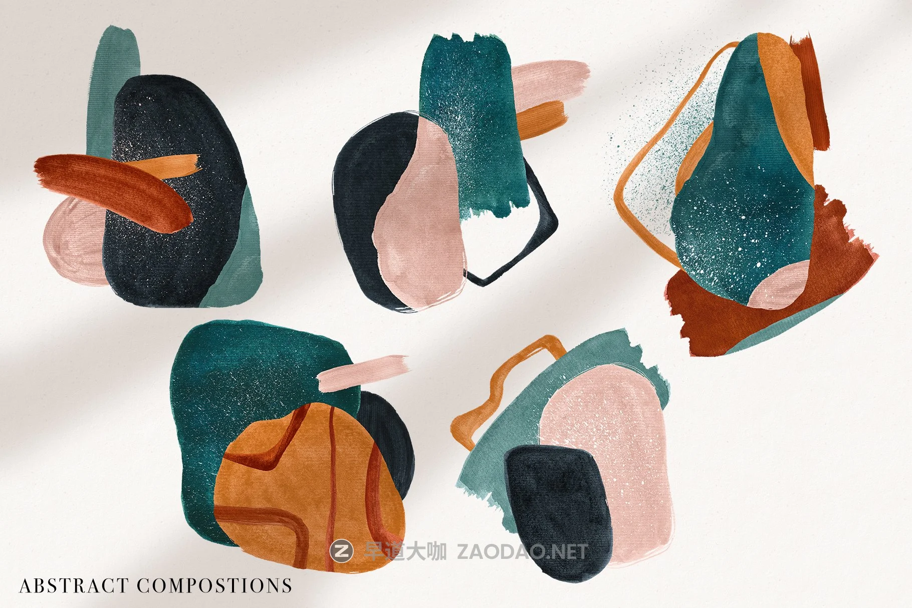 100款抽象波西米亚风格油漆飞溅颜料水彩背景图片设计素材 Abstract Gouache Shapes And Backgrounds插图10 100款抽象波西米亚风格油漆飞溅颜料水彩背景图片设计素材 Abstract Gouache Shapes And Backgrounds插图10