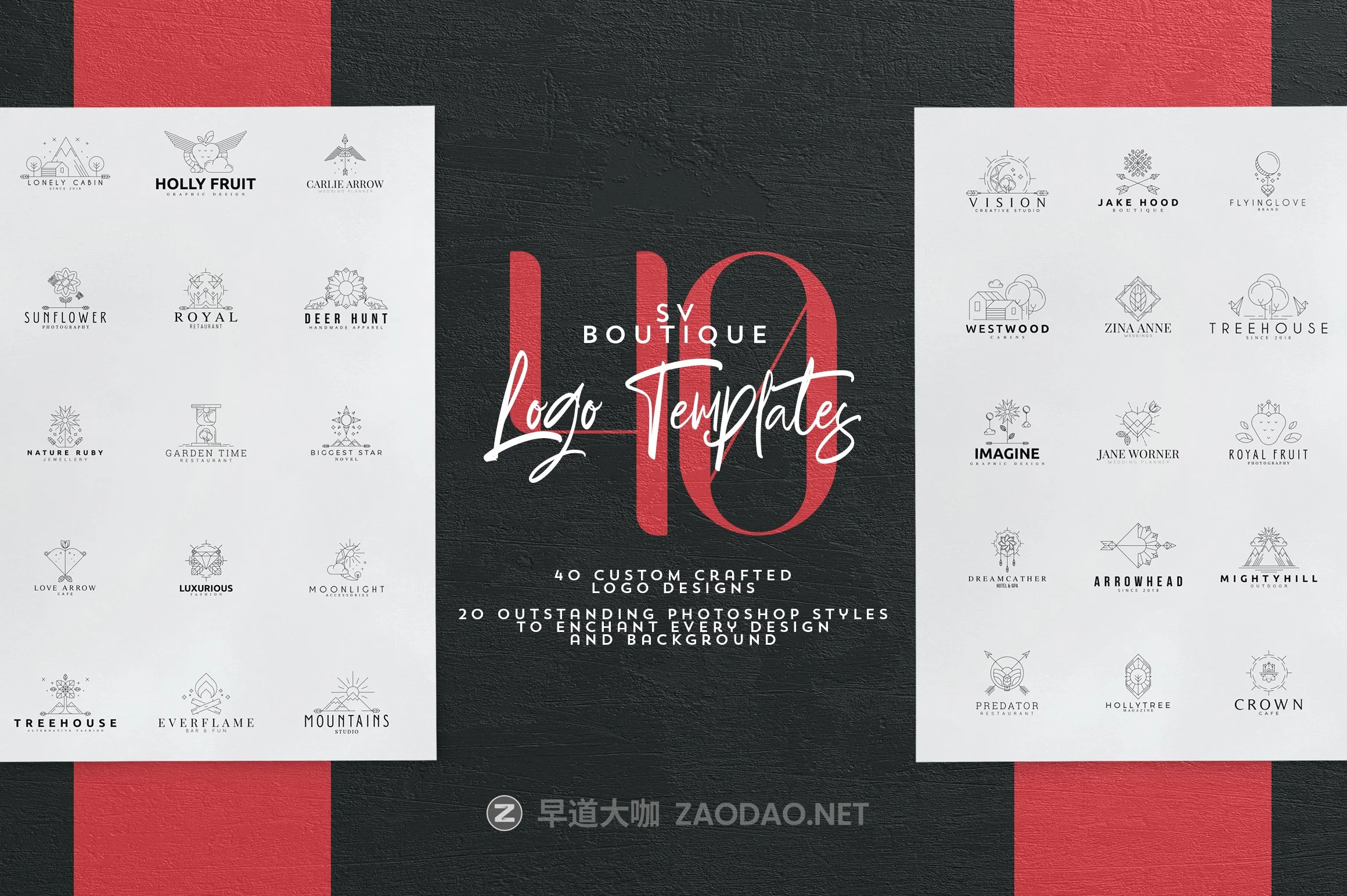 600+徽标标志LOGO设计矢量模板素材 Mega Bundle – 600 Logo Templates插图10 600+徽标标志LOGO设计矢量模板素材 Mega Bundle – 600 Logo Templates插图10