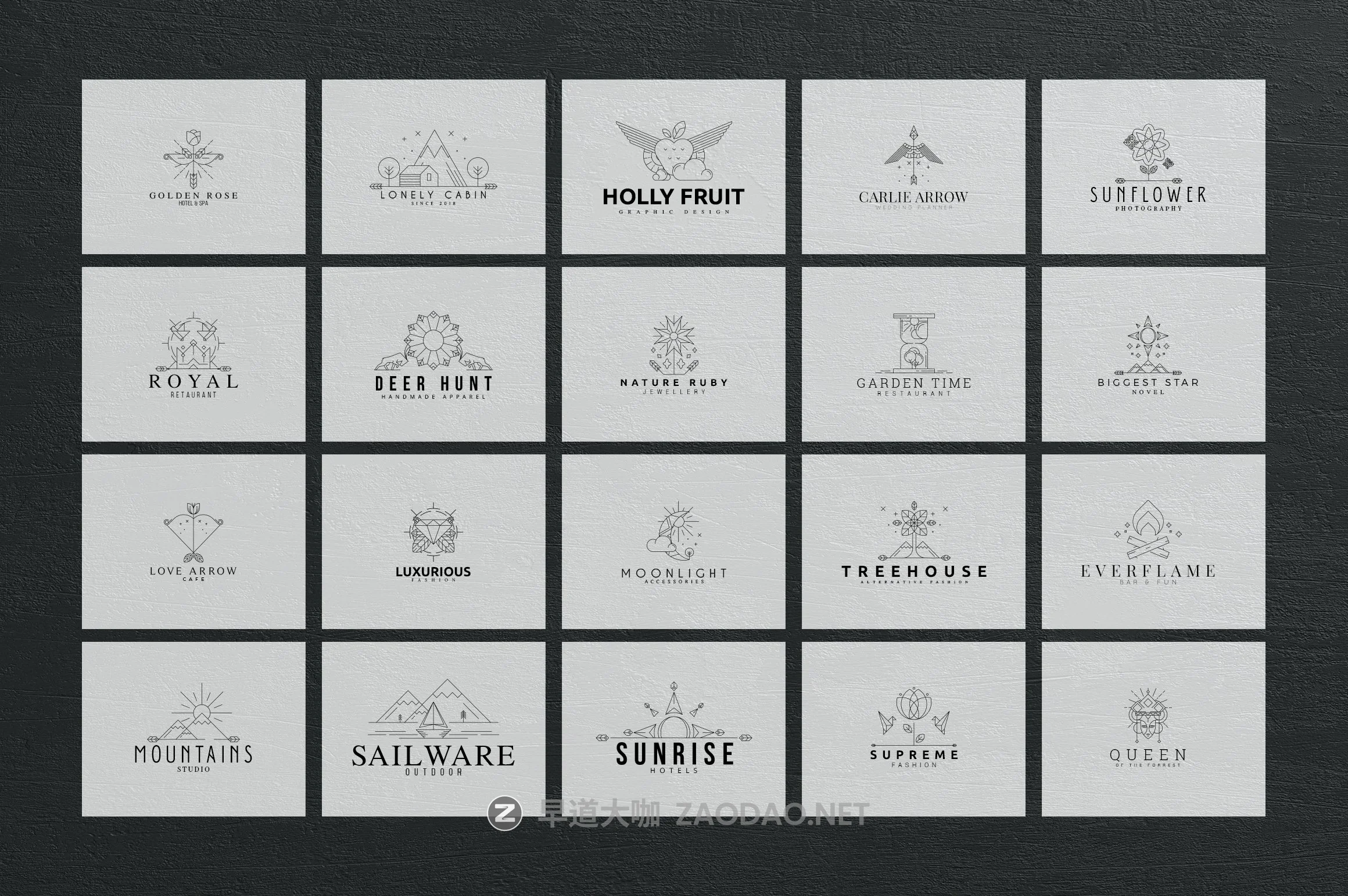 600+徽标标志LOGO设计矢量模板素材 Mega Bundle – 600 Logo Templates插图11 600+徽标标志LOGO设计矢量模板素材 Mega Bundle – 600 Logo Templates插图11