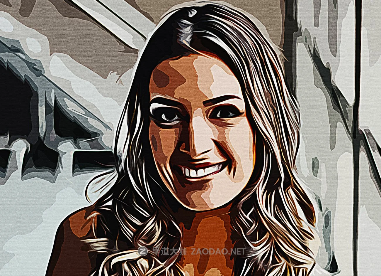 10种颜色油画效果人像后期处理特效PS动作模板 Vexel Art Portrait Photoshop Action插图14 10种颜色油画效果人像后期处理特效PS动作模板 Vexel Art Portrait Photoshop Action插图14