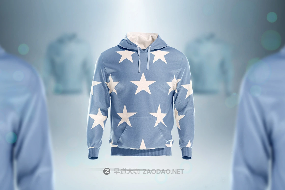 360°连帽衫卫衣印花图案设计动态展示样机模板 Hoodie Animated Mockup插图3 360°连帽衫卫衣印花图案设计动态展示样机模板 Hoodie Animated Mockup插图3