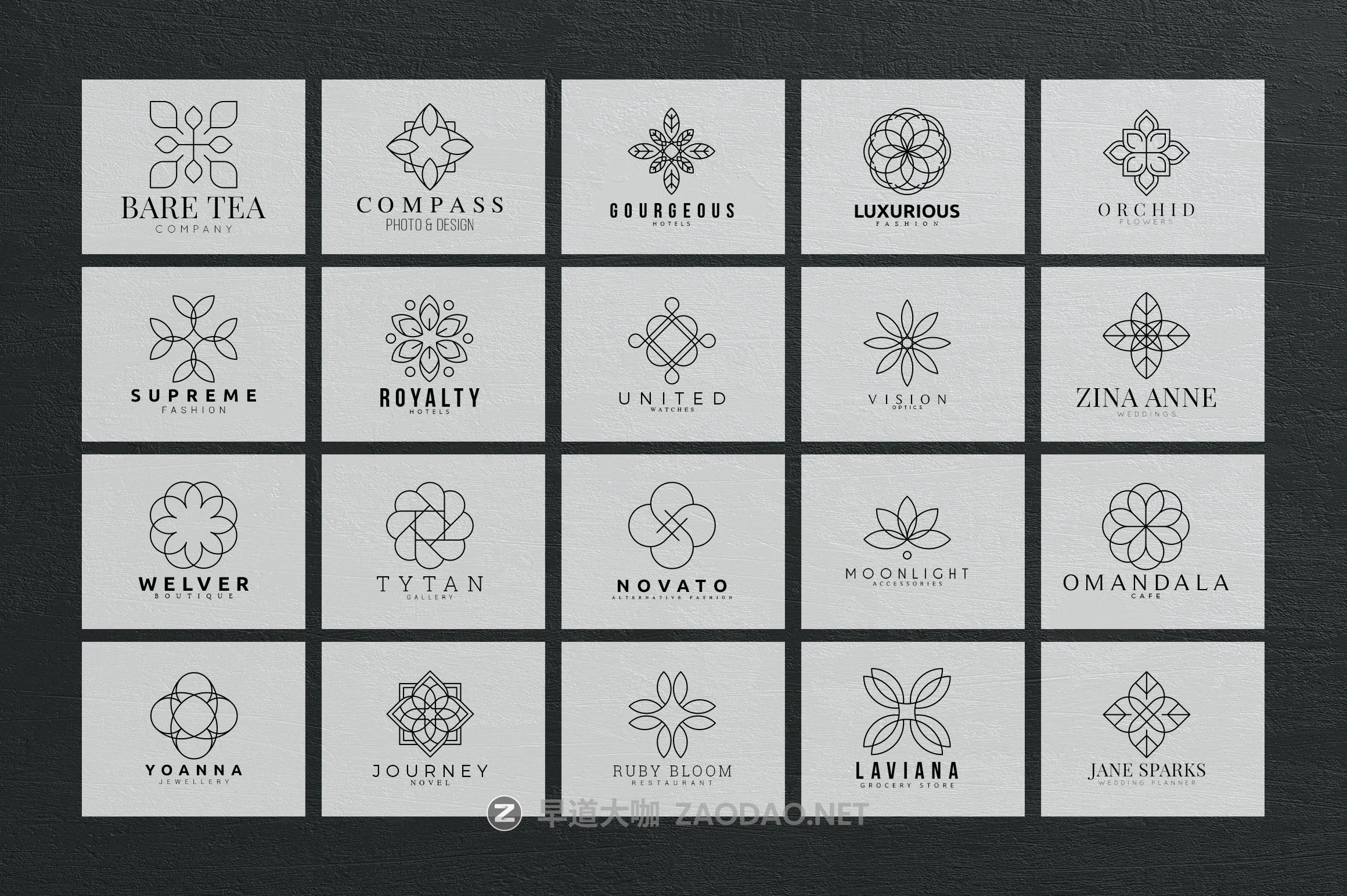 600+徽标标志LOGO设计矢量模板素材 Mega Bundle – 600 Logo Templates插图16 600+徽标标志LOGO设计矢量模板素材 Mega Bundle – 600 Logo Templates插图16