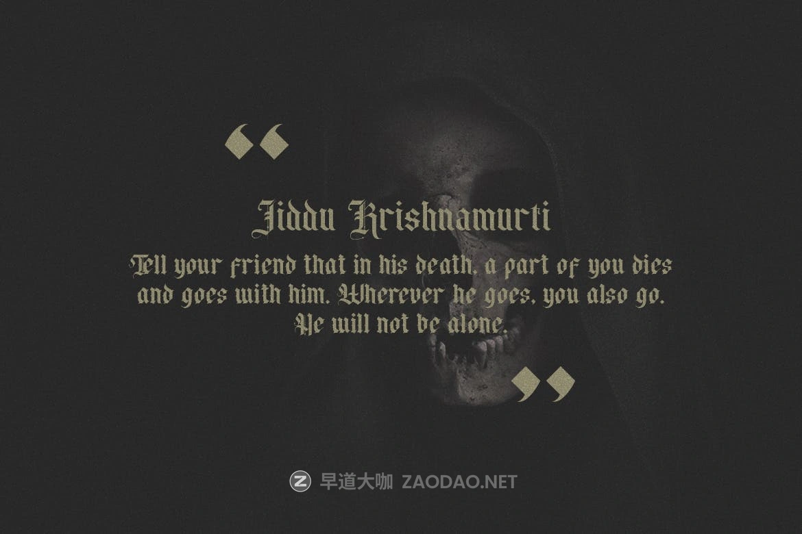 复古哥特式海报标题Logo文字英文字体设计素材 Malcolm Naville – Vintage Gothic Blackletter插图2 复古哥特式海报标题Logo文字英文字体设计素材 Malcolm Naville – Vintage Gothic Blackletter插图2