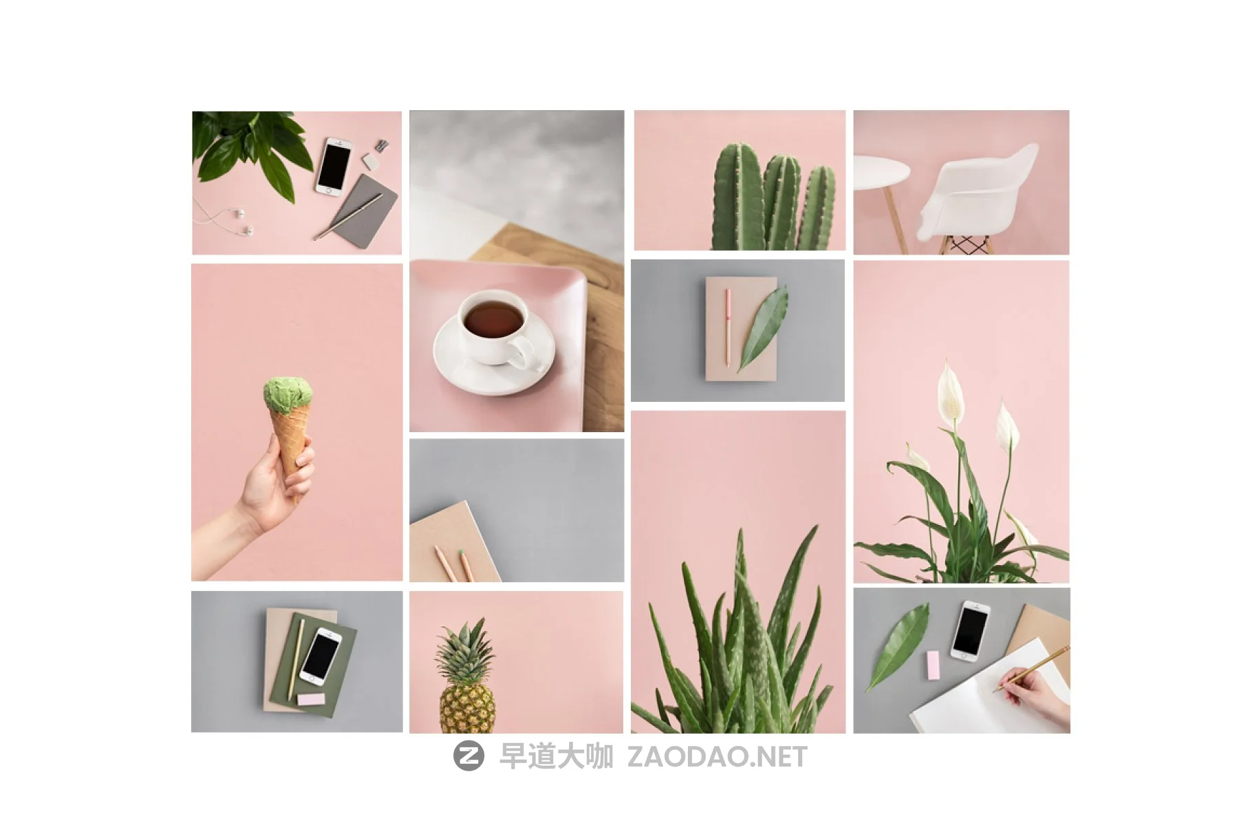 粉色柔和自适应网站界面设计苹果设备屏幕演示样机 Pink & Botanical Stock Photo Bundle插图1 粉色柔和自适应网站界面设计苹果设备屏幕演示样机 Pink & Botanical Stock Photo Bundle插图1