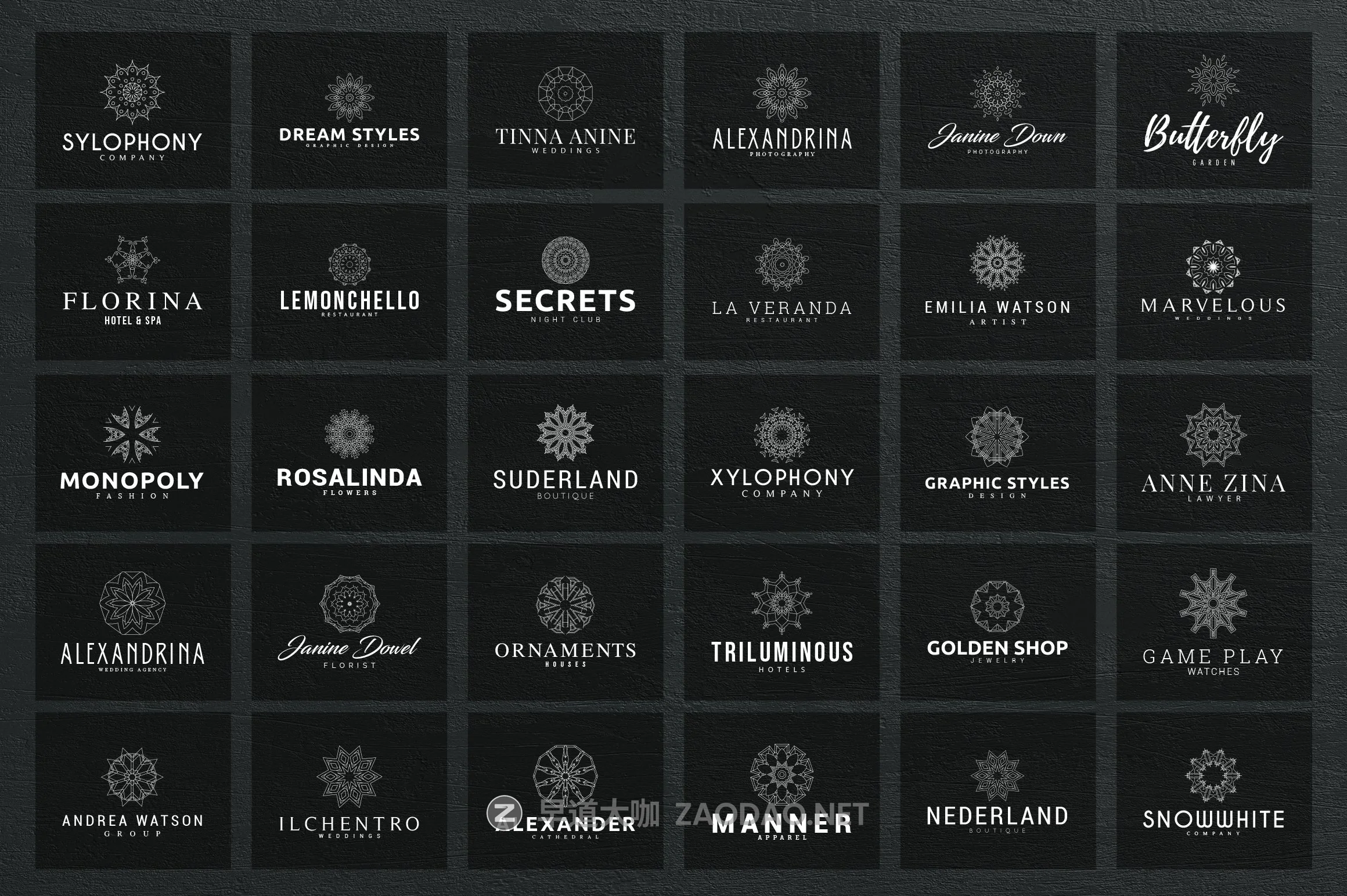 600+徽标标志LOGO设计矢量模板素材 Mega Bundle – 600 Logo Templates插图18 600+徽标标志LOGO设计矢量模板素材 Mega Bundle – 600 Logo Templates插图18