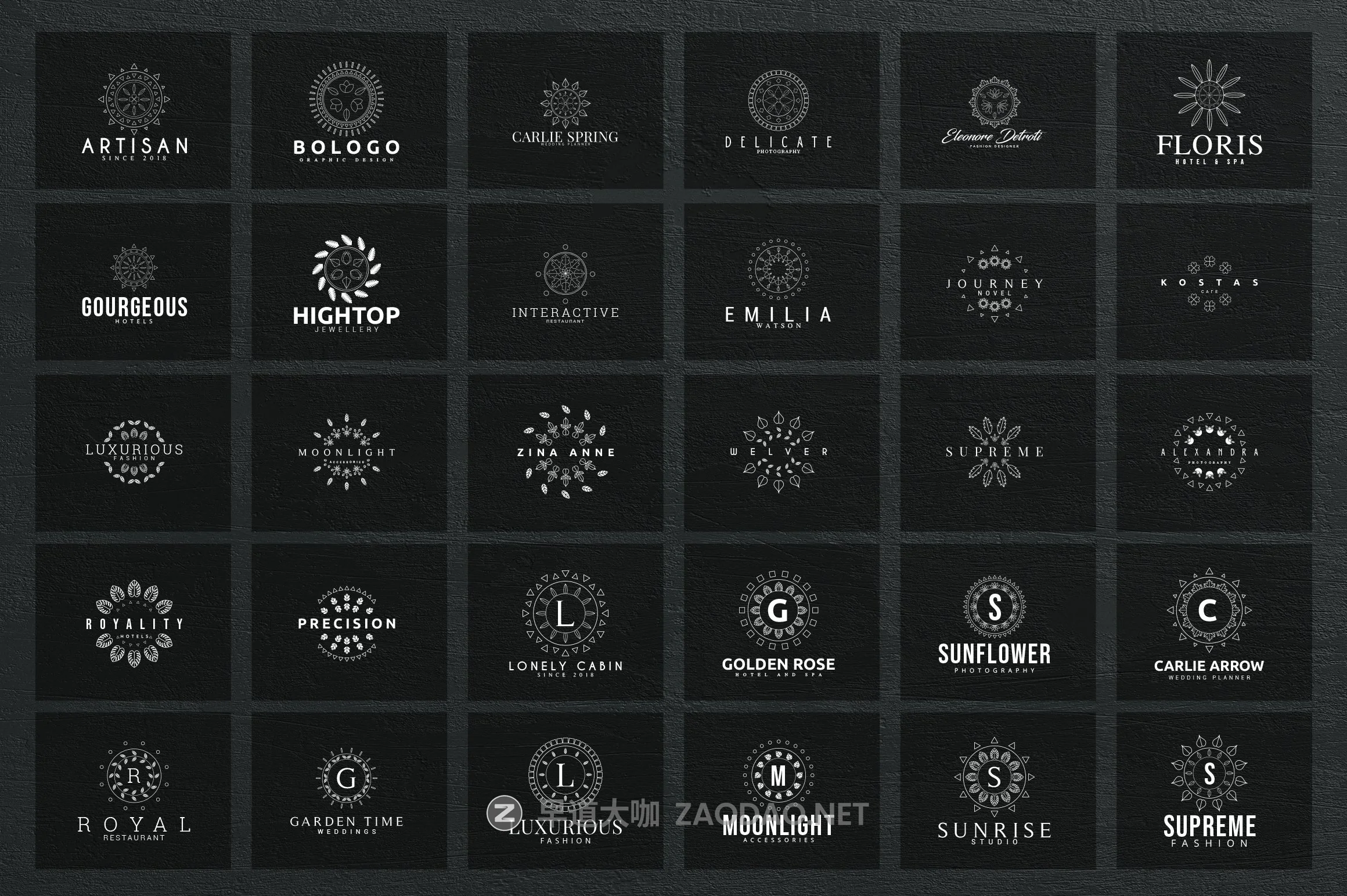 600+徽标标志LOGO设计矢量模板素材 Mega Bundle – 600 Logo Templates插图24 600+徽标标志LOGO设计矢量模板素材 Mega Bundle – 600 Logo Templates插图24