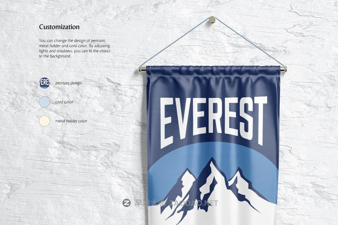 赛事三角旗设计展示贴图样机 Pennant Mockups Set插图2 赛事三角旗设计展示贴图样机 Pennant Mockups Set插图2