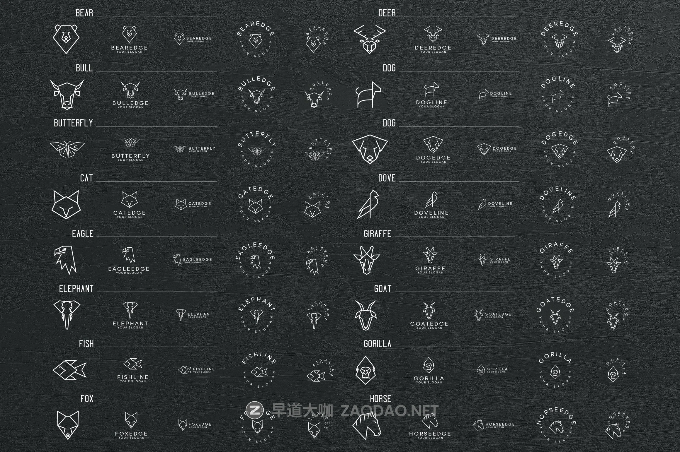 600+徽标标志LOGO设计矢量模板素材 Mega Bundle – 600 Logo Templates插图28 600+徽标标志LOGO设计矢量模板素材 Mega Bundle – 600 Logo Templates插图28