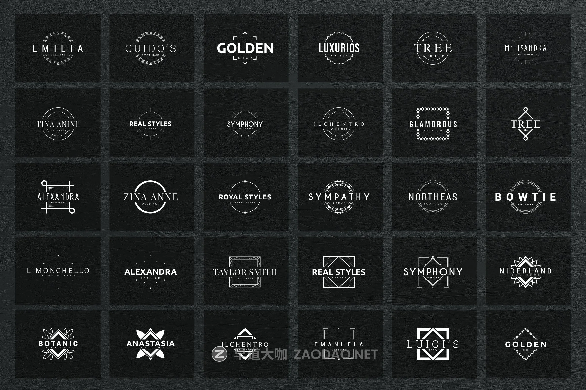 600+徽标标志LOGO设计矢量模板素材 Mega Bundle – 600 Logo Templates插图31 600+徽标标志LOGO设计矢量模板素材 Mega Bundle – 600 Logo Templates插图31