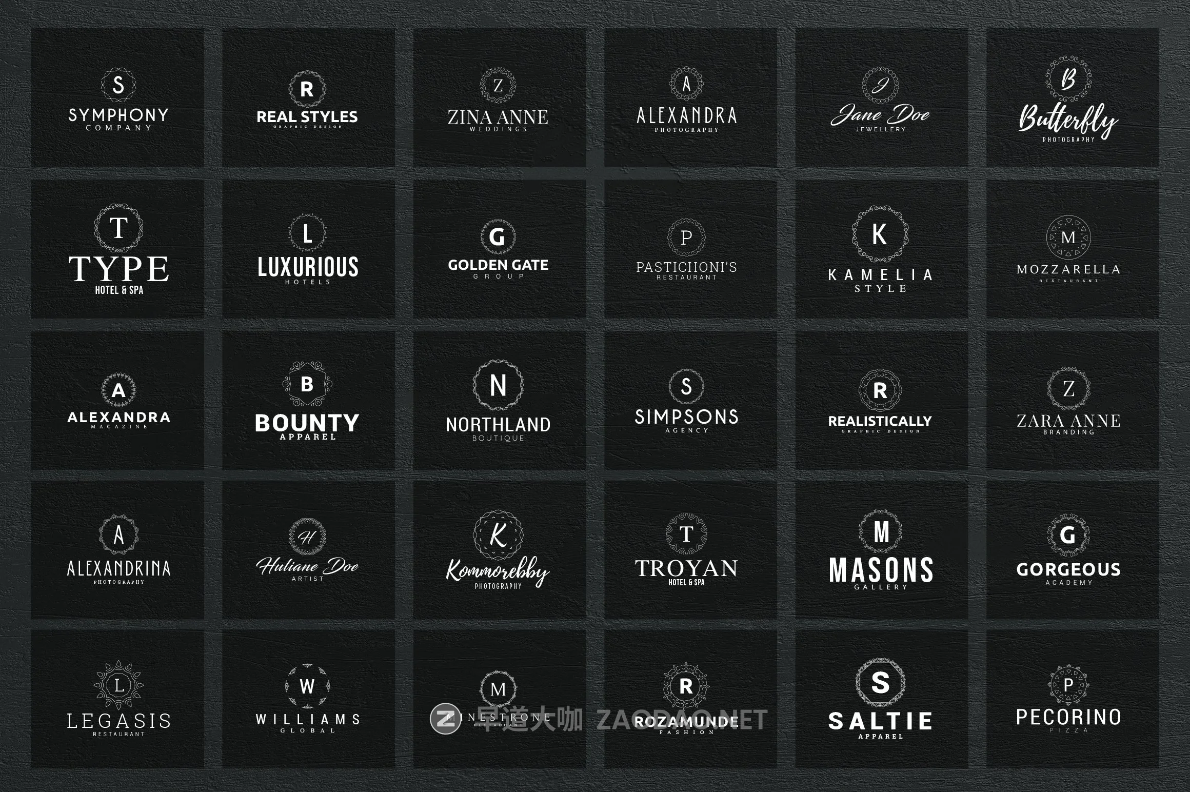 600+徽标标志LOGO设计矢量模板素材 Mega Bundle – 600 Logo Templates插图33 600+徽标标志LOGO设计矢量模板素材 Mega Bundle – 600 Logo Templates插图33