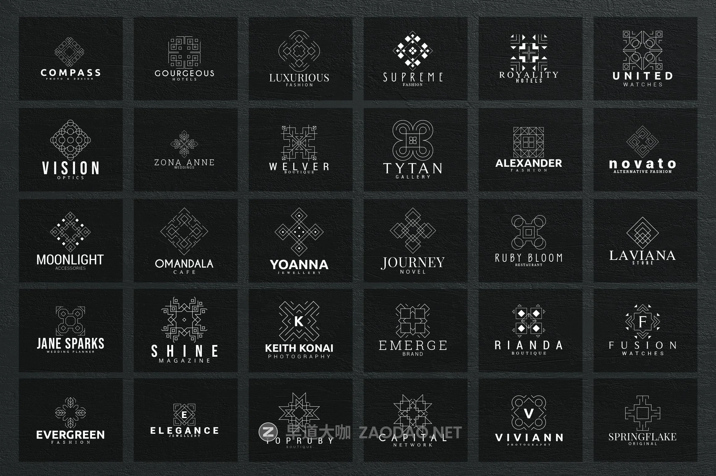 600+徽标标志LOGO设计矢量模板素材 Mega Bundle – 600 Logo Templates插图35 600+徽标标志LOGO设计矢量模板素材 Mega Bundle – 600 Logo Templates插图35