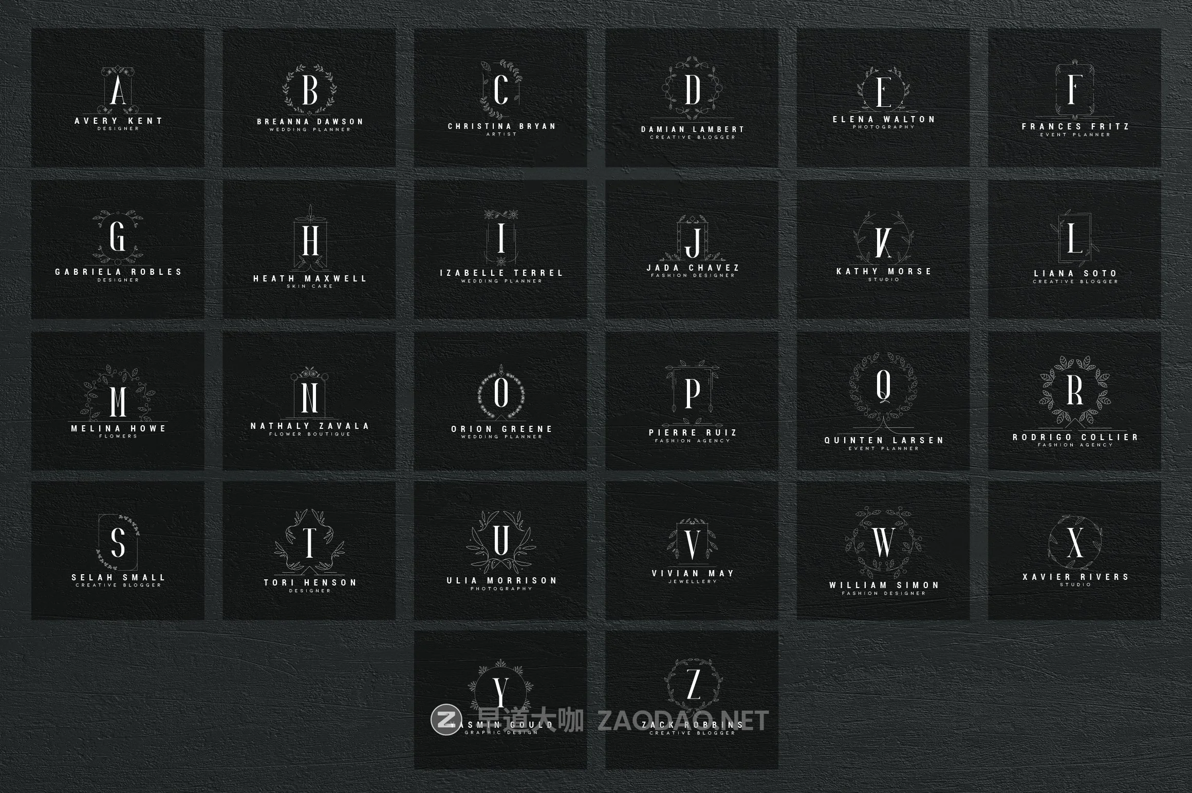 600+徽标标志LOGO设计矢量模板素材 Mega Bundle – 600 Logo Templates插图41 600+徽标标志LOGO设计矢量模板素材 Mega Bundle – 600 Logo Templates插图41