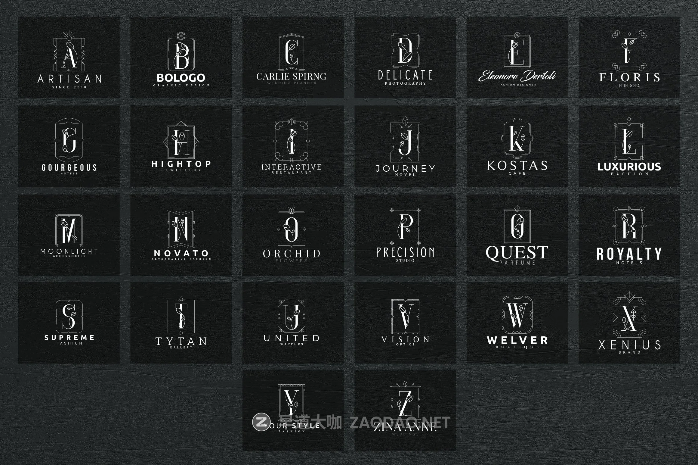 600+徽标标志LOGO设计矢量模板素材 Mega Bundle – 600 Logo Templates插图43 600+徽标标志LOGO设计矢量模板素材 Mega Bundle – 600 Logo Templates插图43