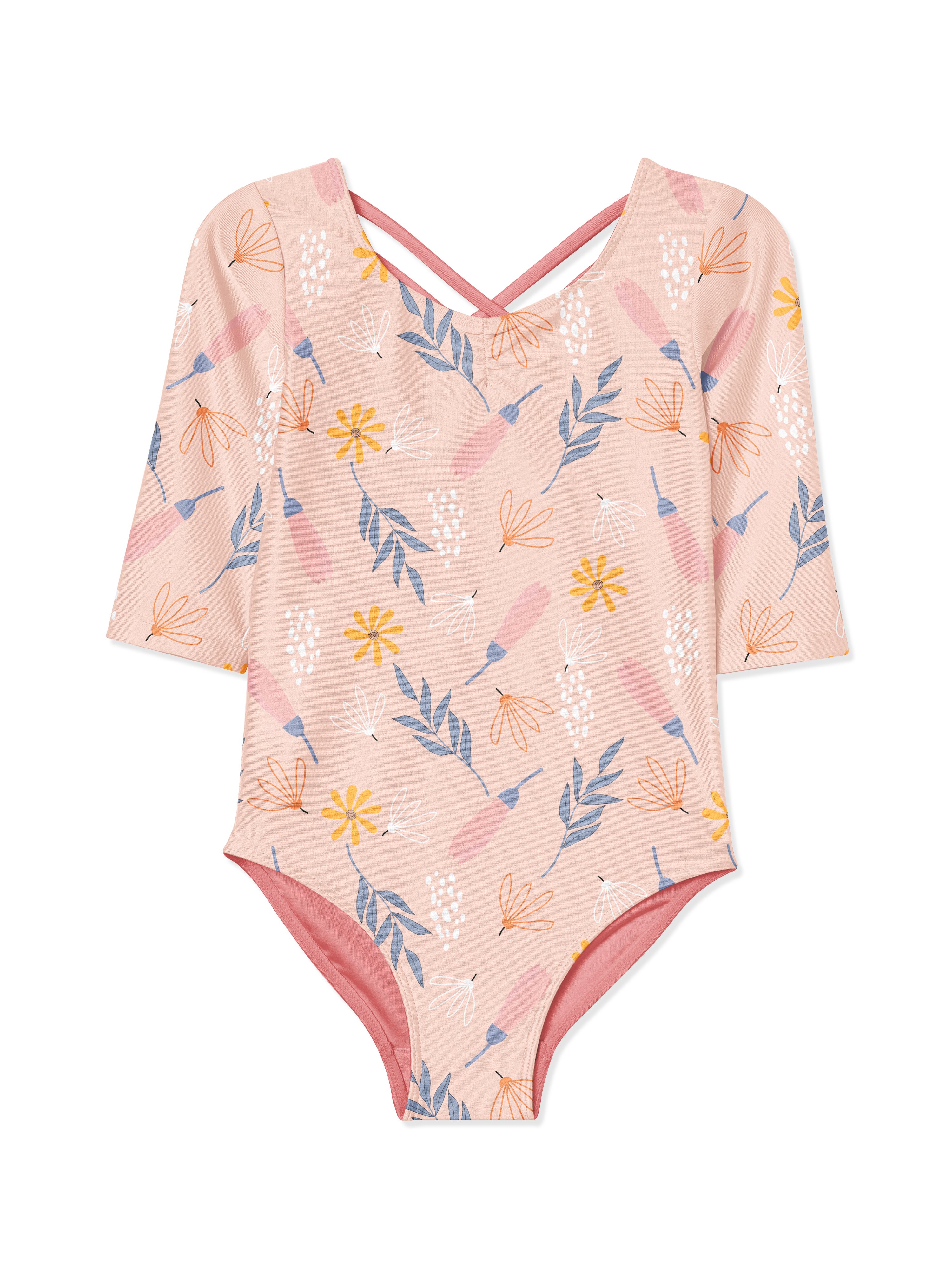 女婴连衣裙印花图案设计展示样机合集 Baby Girl Body Mockups Set插图4