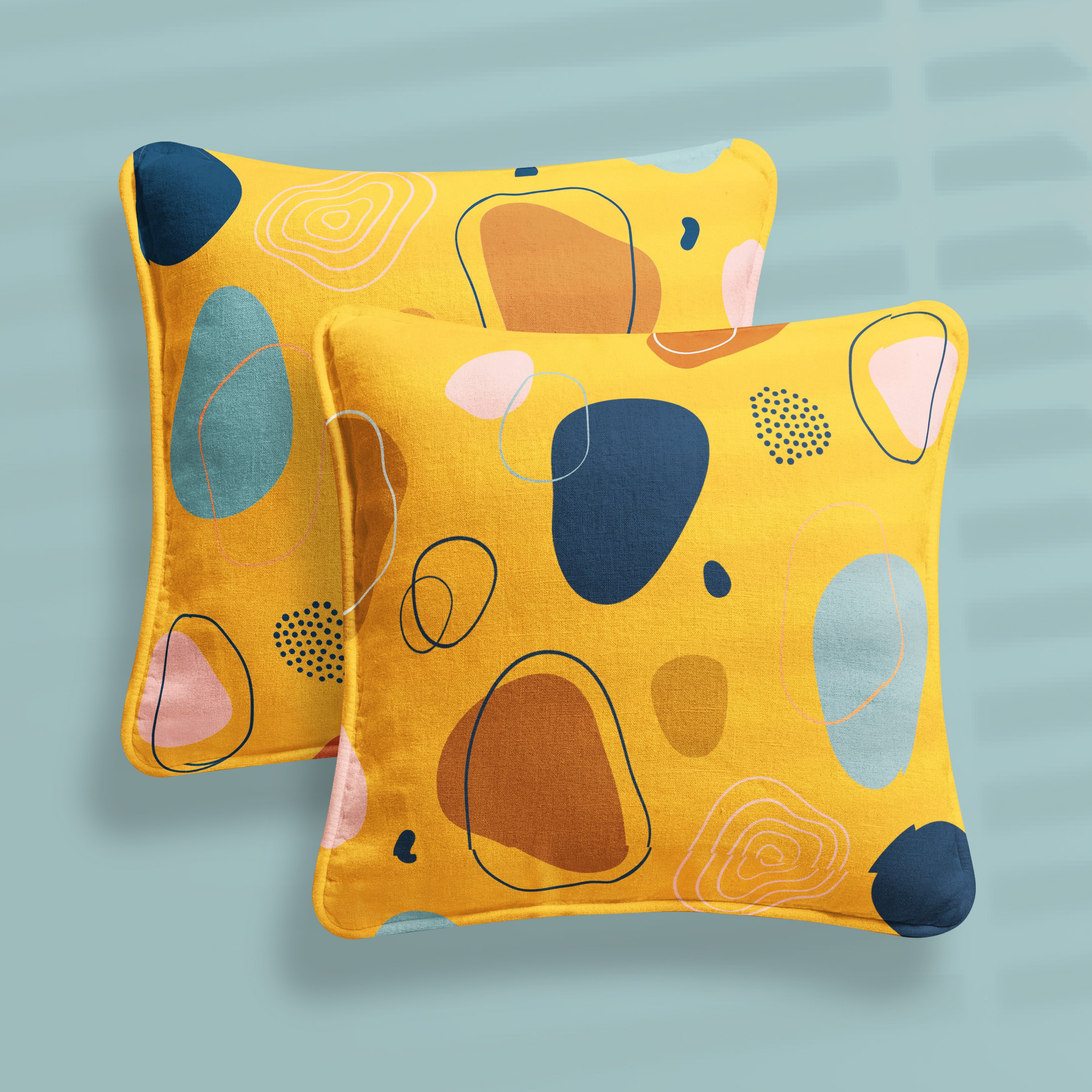 15个角度亚麻抱枕枕头印花图案设计展示样机合集linenpillow15x