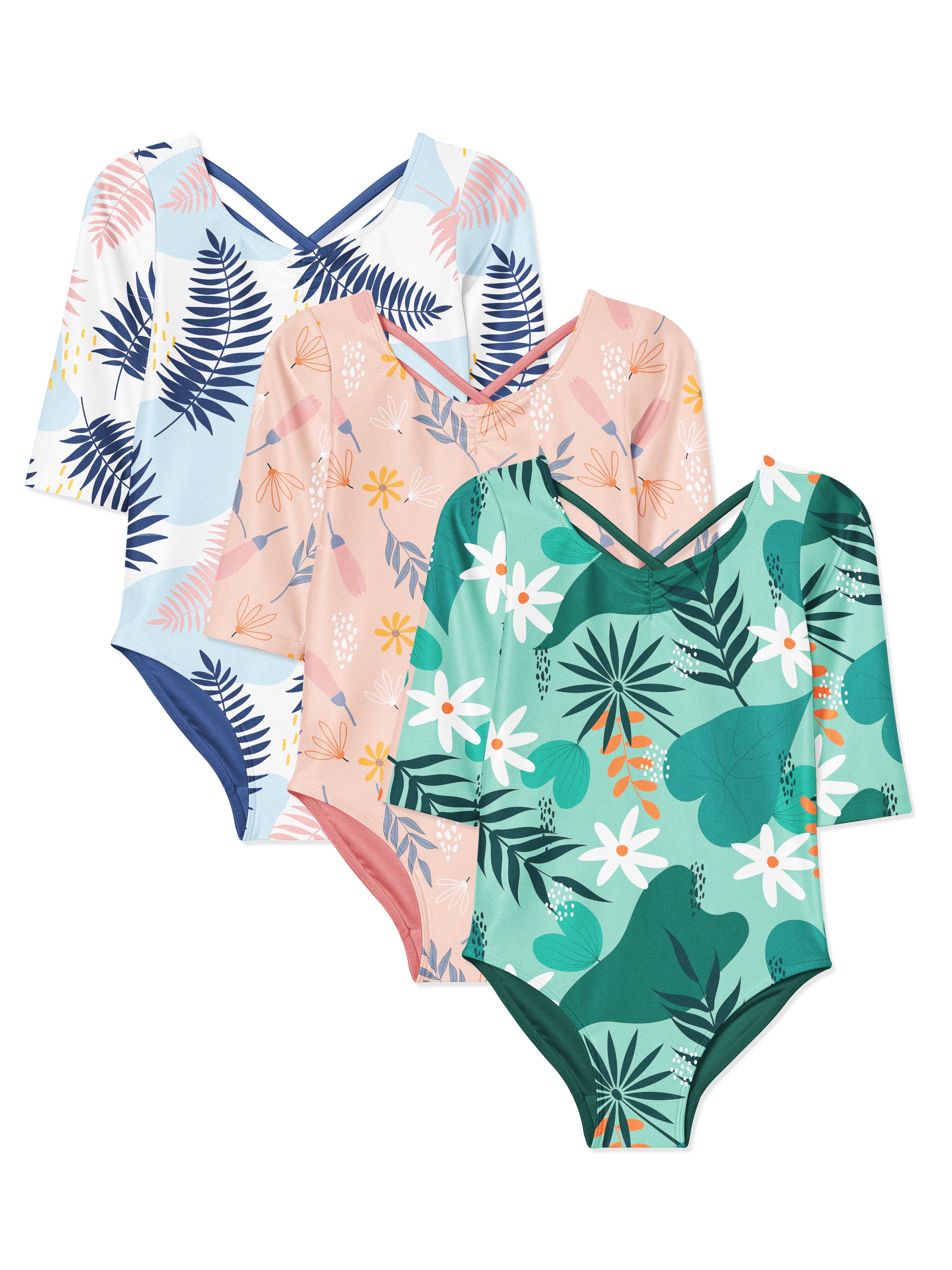 女婴连衣裙印花图案设计展示样机合集 Baby Girl Body Mockups Set插图7