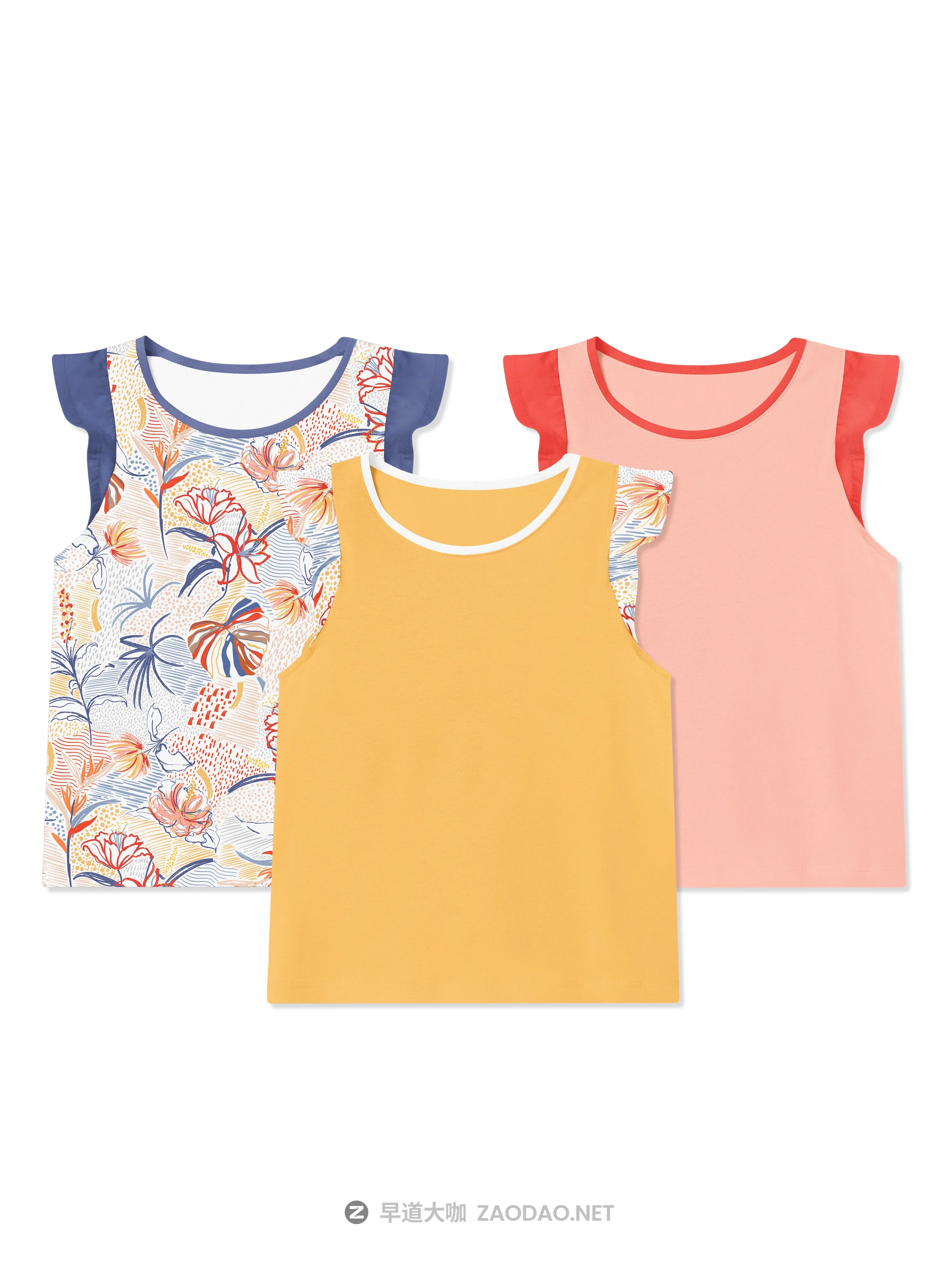 荷叶边女婴吊带背心印花图案设计展示贴图样机 Baby T-shirt With Flounces Mockups插图9 荷叶边女婴吊带背心印花图案设计展示贴图样机 Baby T-shirt With Flounces Mockups插图9