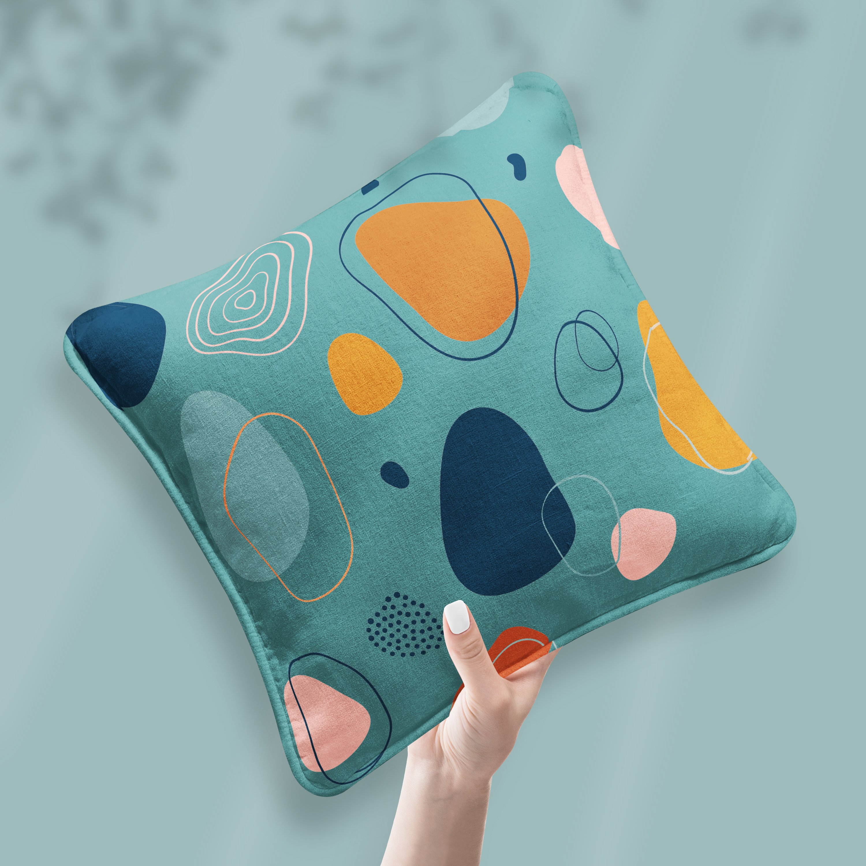 15个角度亚麻抱枕枕头印花图案设计展示样机合集linenpillow15x