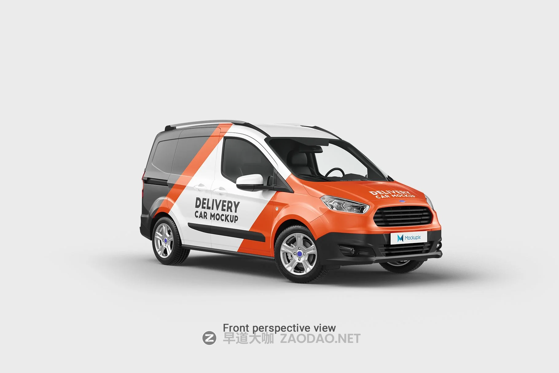 6个送货密封汽车车身广告设计贴图样机模板 Delivery Car Mockup 4插图4 6个送货密封汽车车身广告设计贴图样机模板 Delivery Car Mockup 4插图4