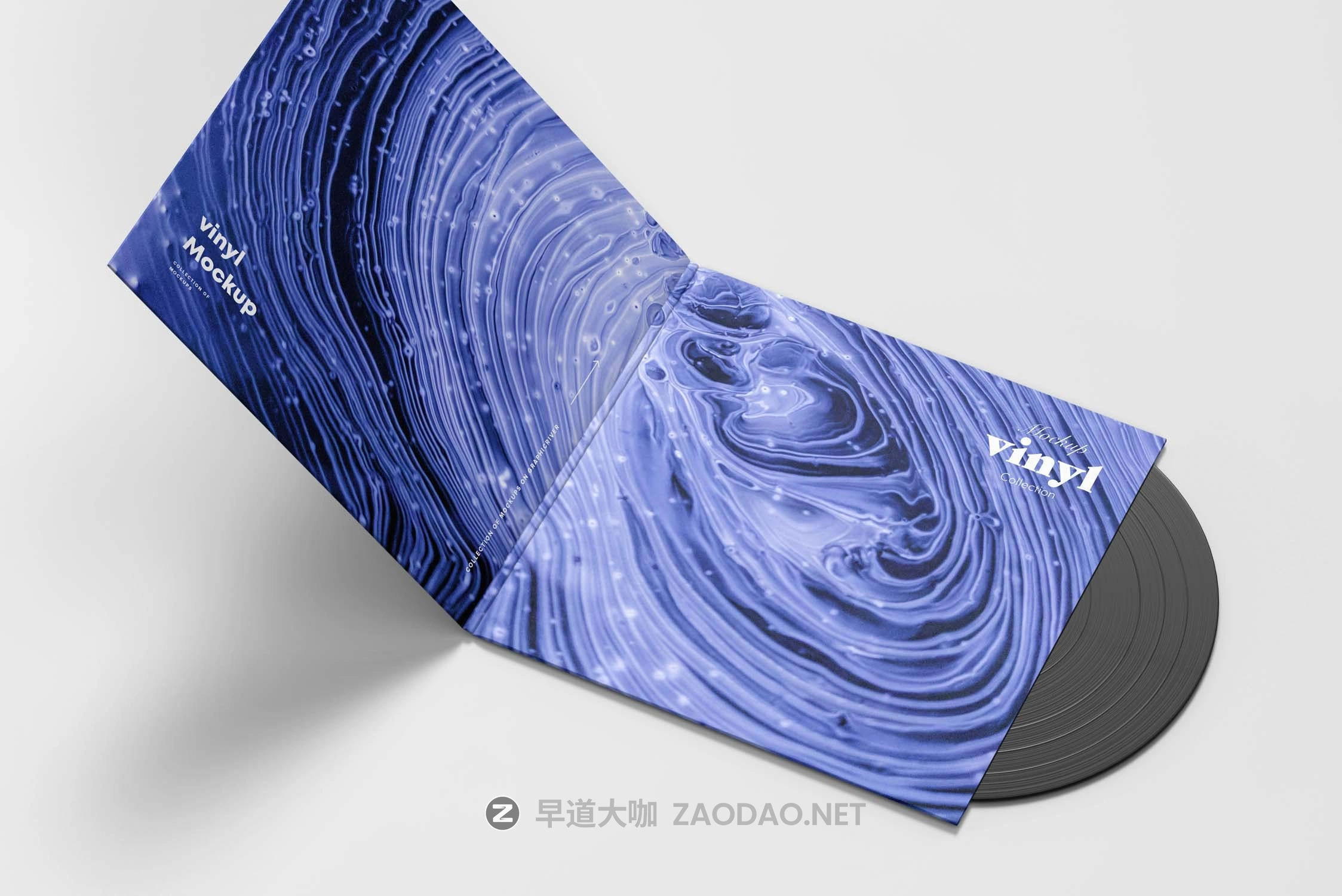 8款逼真黑胶唱片包装纸袋设计展示贴图样机PSD模板 Vinyl Mockup 4插图7 8款逼真黑胶唱片包装纸袋设计展示贴图样机PSD模板 Vinyl Mockup 4插图7