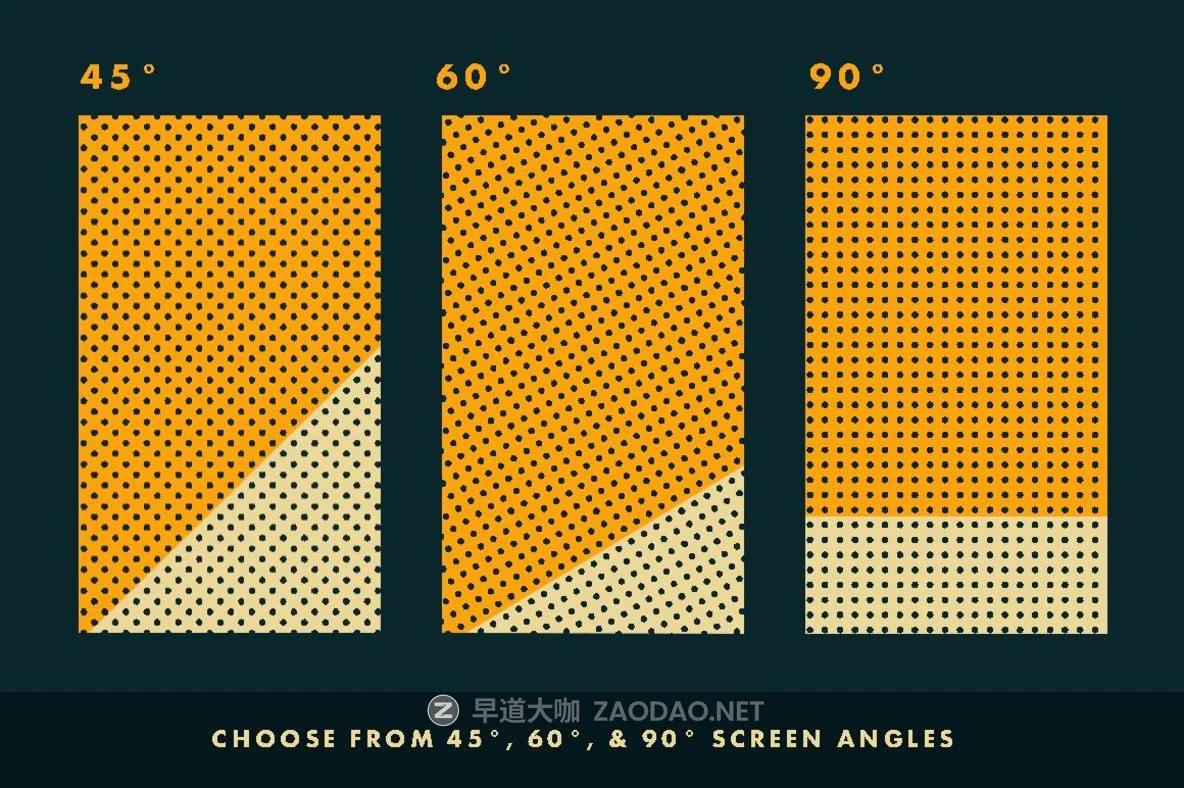 255款复古半调波浪线条绘画笔刷PS笔刷素材 Horrific Halftones Photoshop Brushes插图7 255款复古半调波浪线条绘画笔刷PS笔刷素材 Horrific Halftones Photoshop Brushes插图7