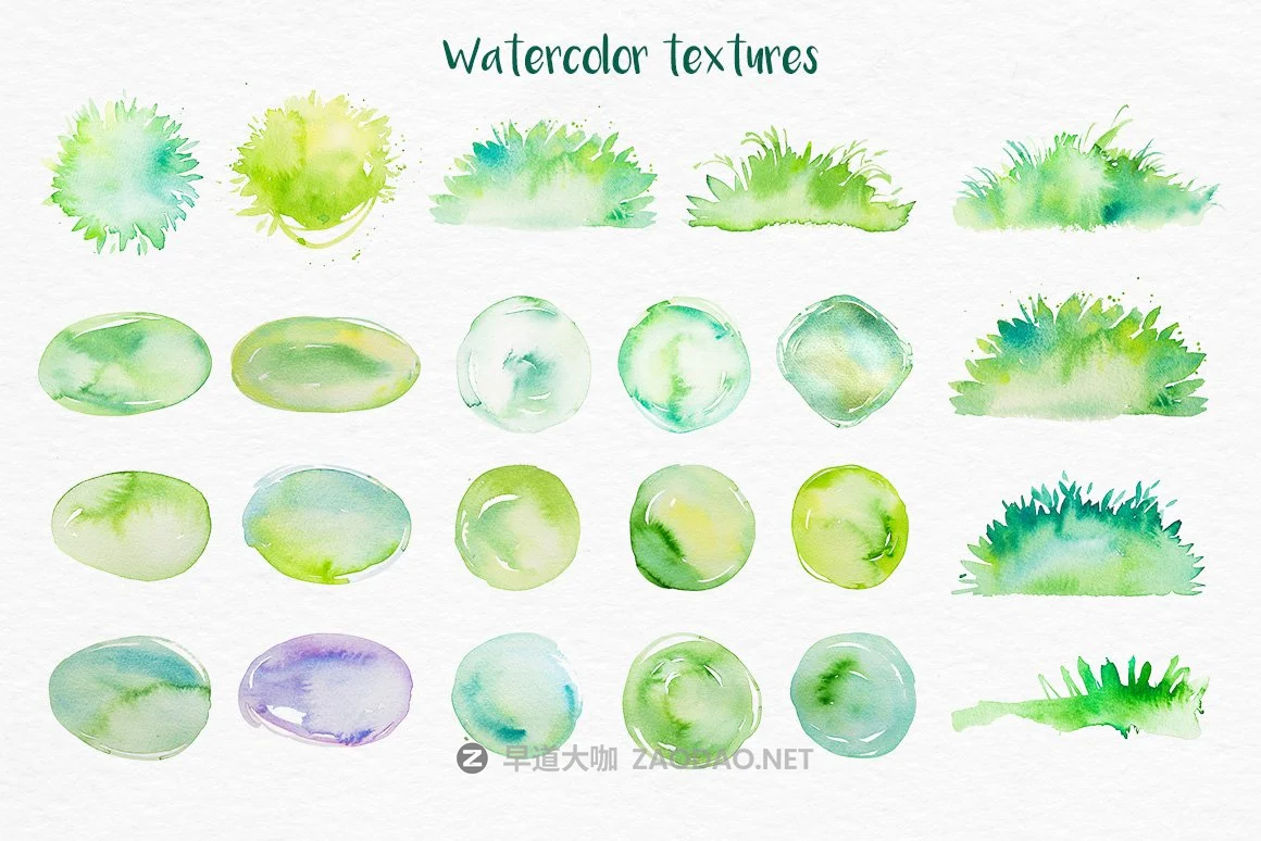 迷人仙人掌花卉手绘水彩画设计素材 Cactus Watercolor Illustrations插图7 迷人仙人掌花卉手绘水彩画设计素材 Cactus Watercolor Illustrations插图7