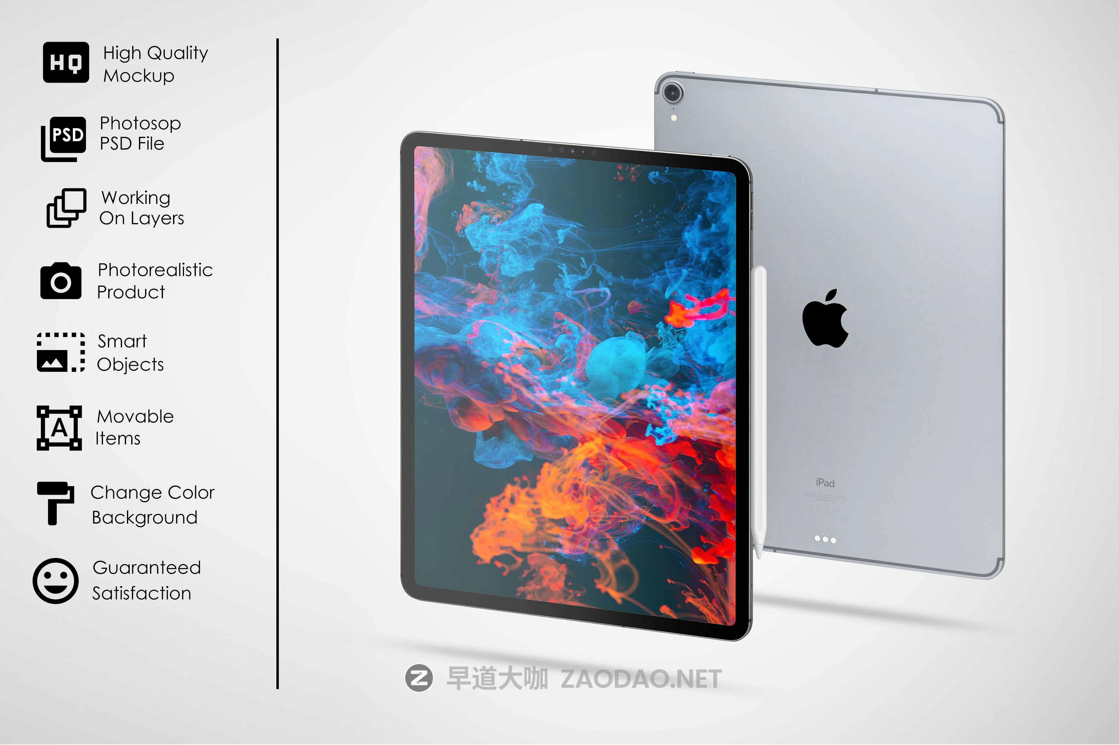 超清平板电脑iPad Pro屏幕演示样机 iPad Pro Mockup 6K插图1 超清平板电脑iPad Pro屏幕演示样机 iPad Pro Mockup 6K插图1