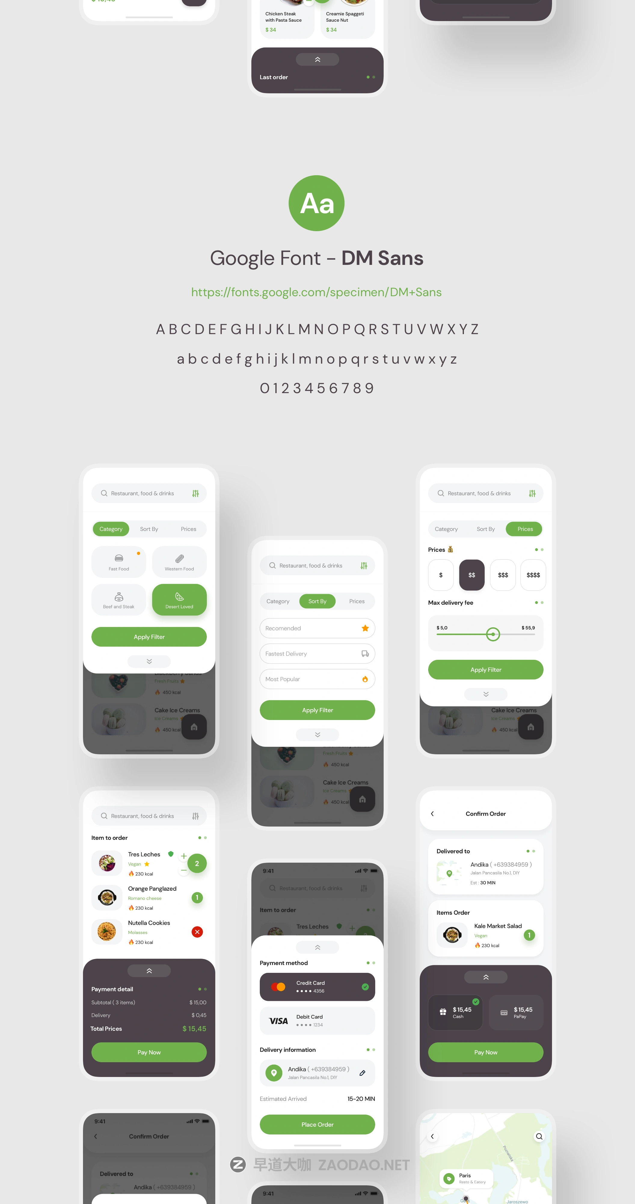 简洁餐厅食品外卖APP应用程序UI界面设计套件 Poris App UI Kit插图12 简洁餐厅食品外卖APP应用程序UI界面设计套件 Poris App UI Kit插图12