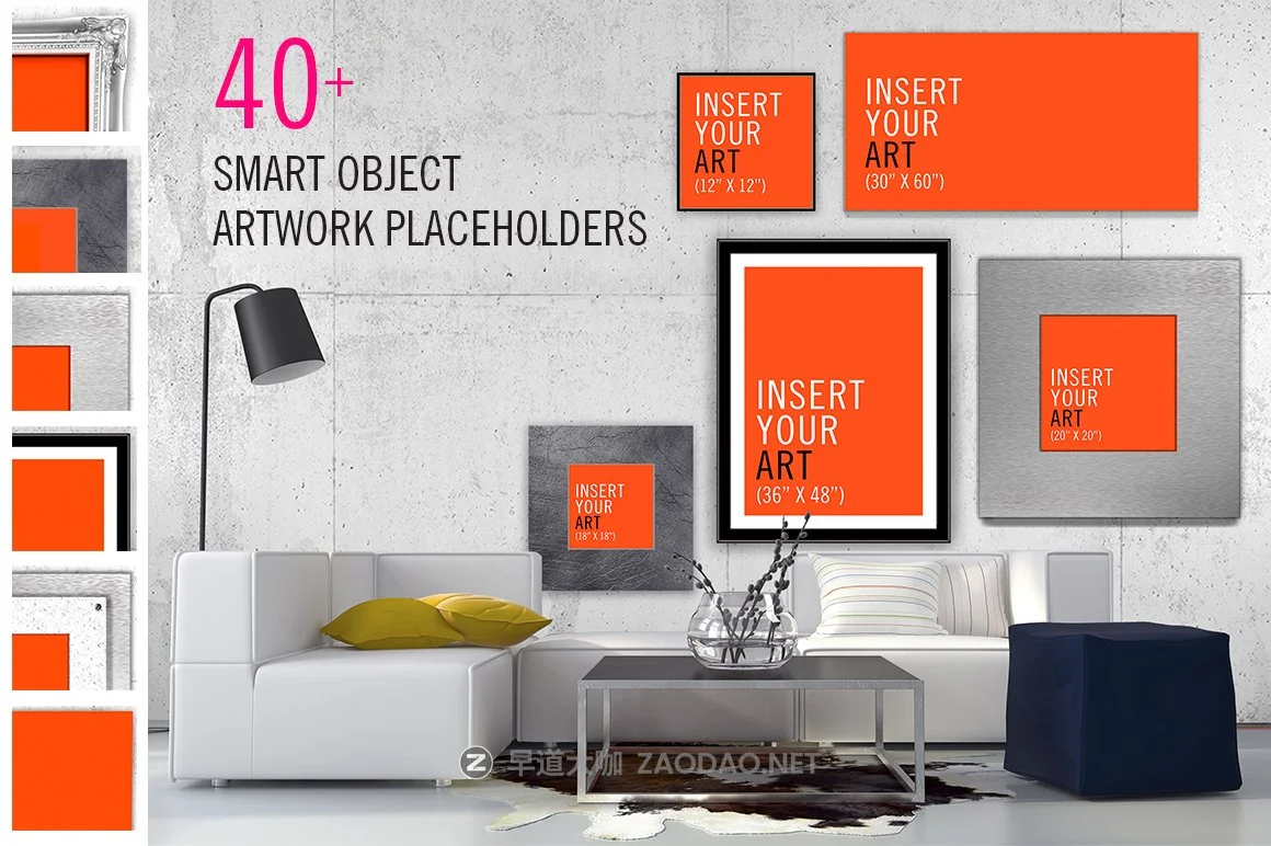 艺术绘画作品相片展示相框样机素材 Art Mockup Scene Creator LR1插图3 艺术绘画作品相片展示相框样机素材 Art Mockup Scene Creator LR1插图3