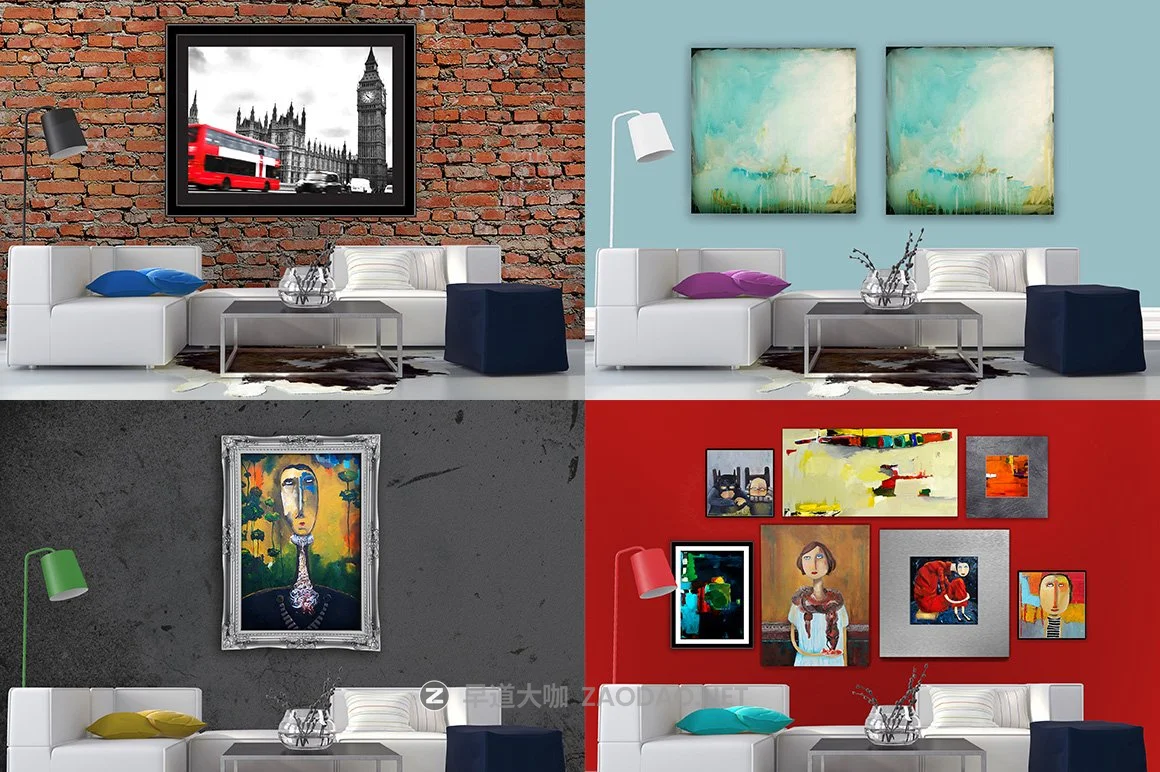 艺术绘画作品相片展示相框样机素材 Art Mockup Scene Creator LR1插图4 艺术绘画作品相片展示相框样机素材 Art Mockup Scene Creator LR1插图4