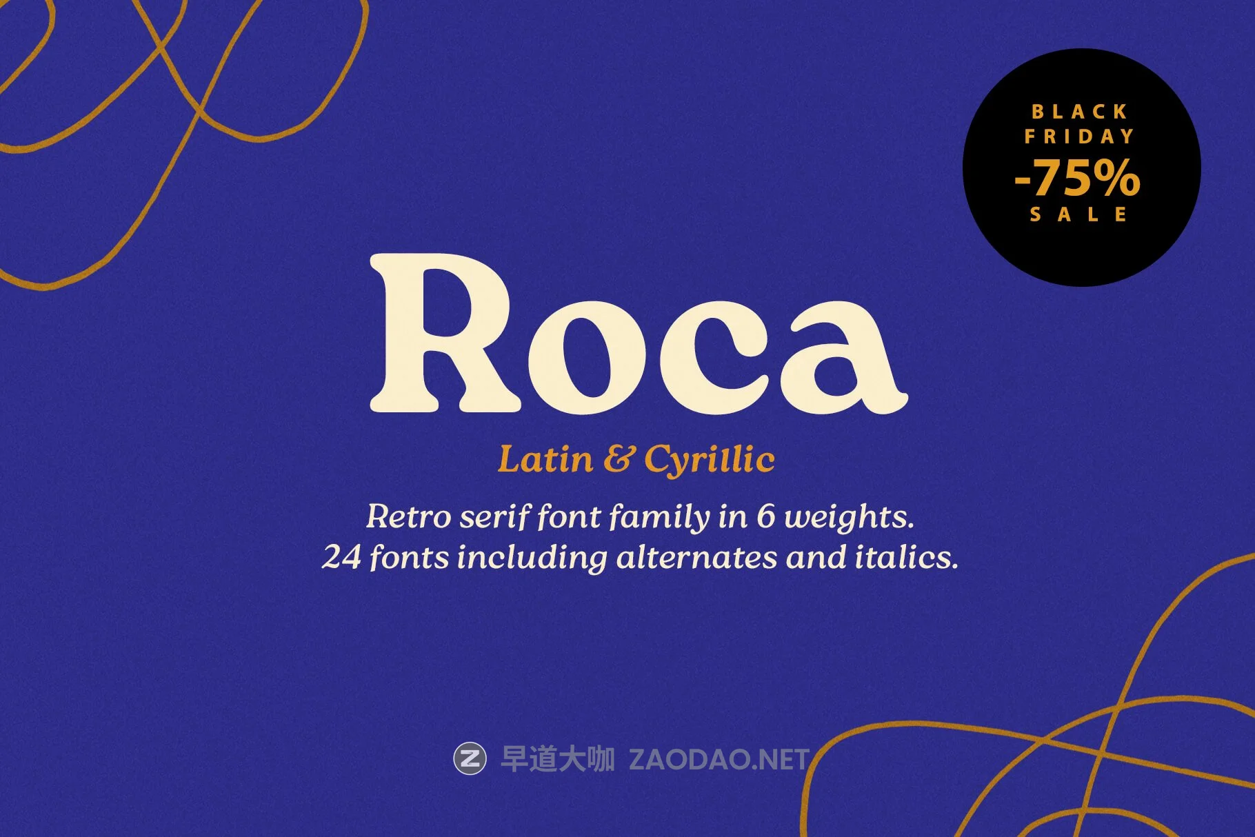 时尚优雅复古杂志海报标题文字设计衬线英文字体素材 Roca Font Family插图 时尚优雅复古杂志海报标题文字设计衬线英文字体素材 Roca Font Family插图