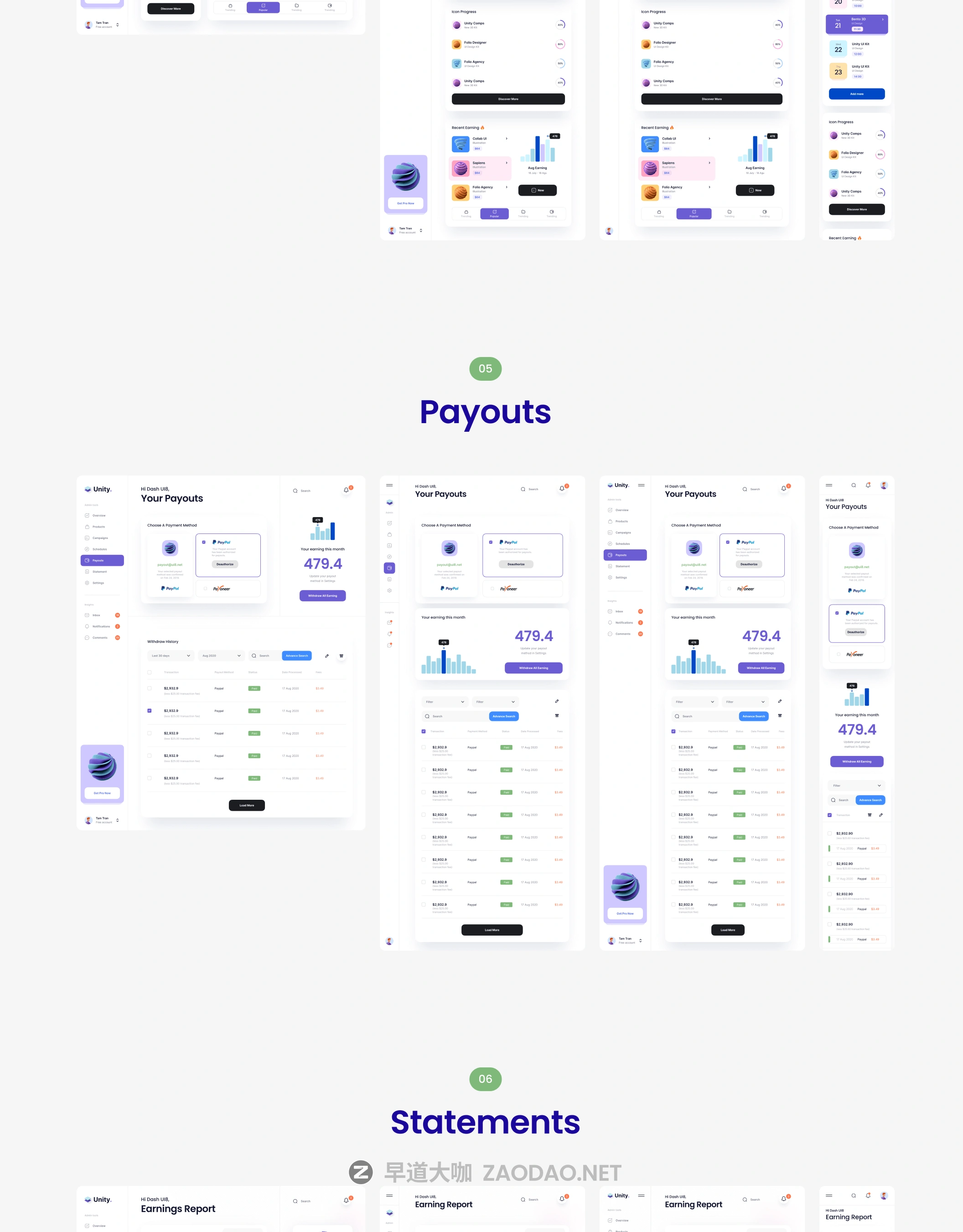 炫酷活动策划对账单仪表盘界面设计UI套件素材 Unity Dashboard Kit插图11 炫酷活动策划对账单仪表盘界面设计UI套件素材 Unity Dashboard Kit插图11