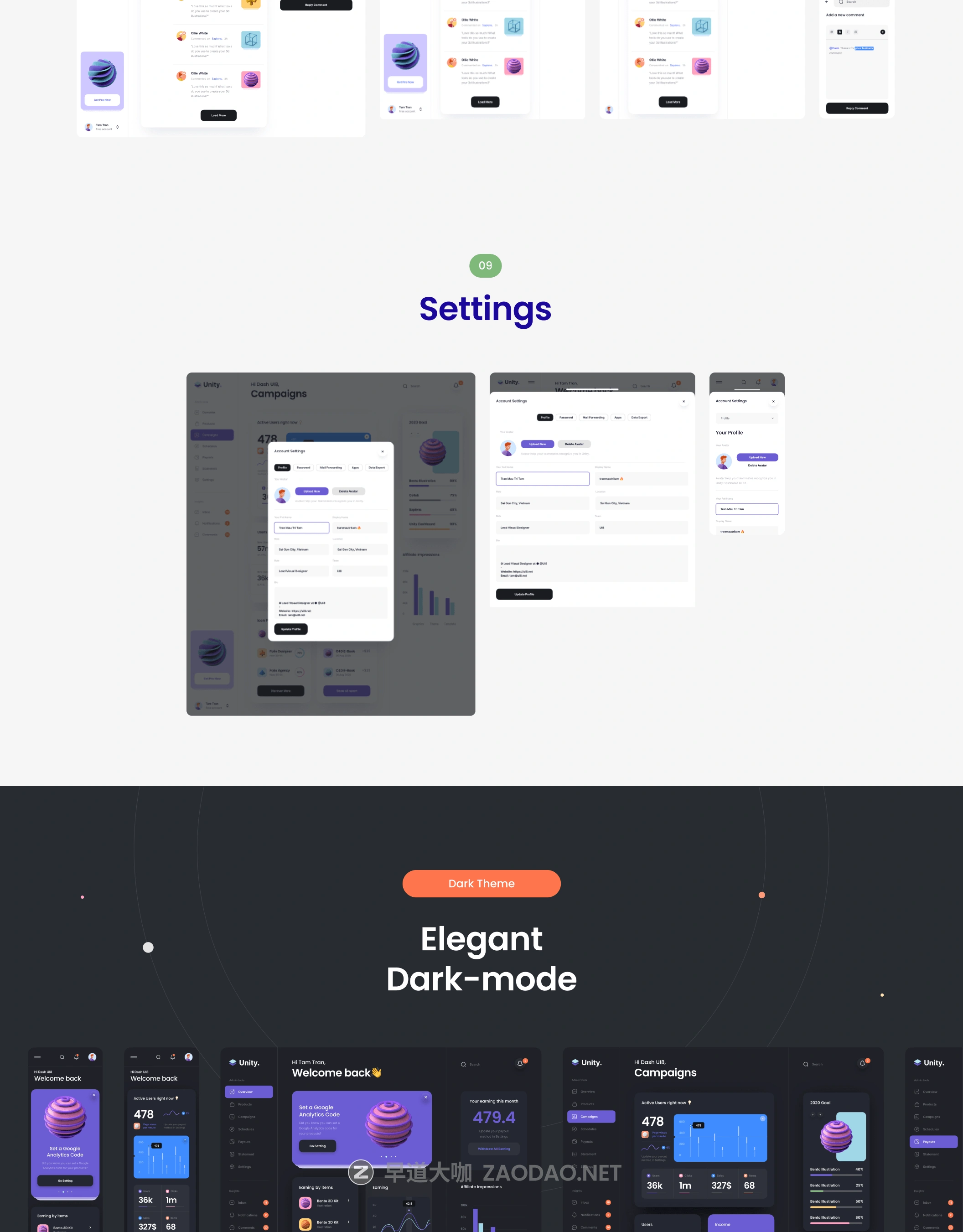 炫酷活动策划对账单仪表盘界面设计UI套件素材 Unity Dashboard Kit插图14 炫酷活动策划对账单仪表盘界面设计UI套件素材 Unity Dashboard Kit插图14