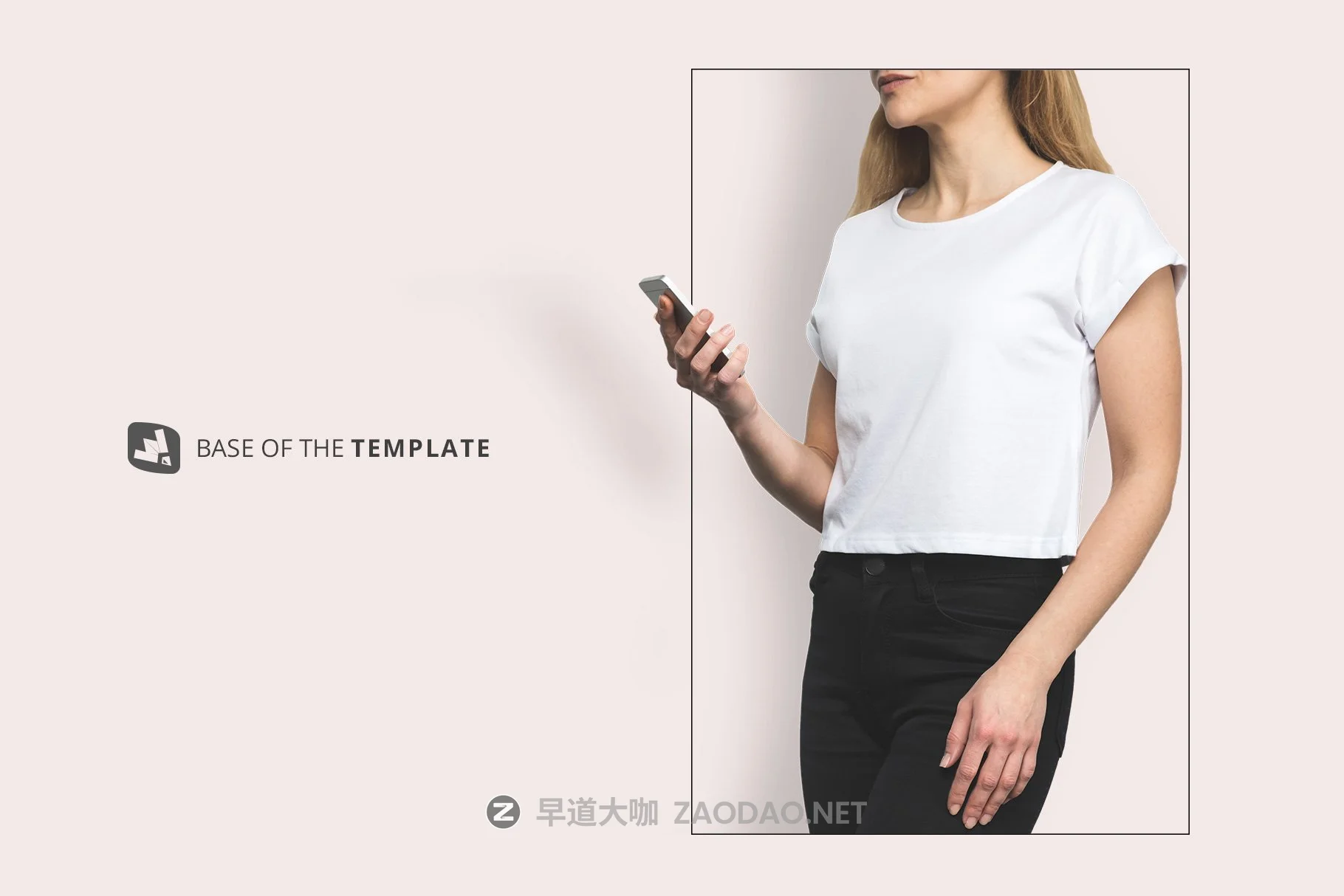 女式短款圆领半袖T恤设计贴图样机 Women Cropped Tshirt Mockup插图10 女式短款圆领半袖T恤设计贴图样机 Women Cropped Tshirt Mockup插图10