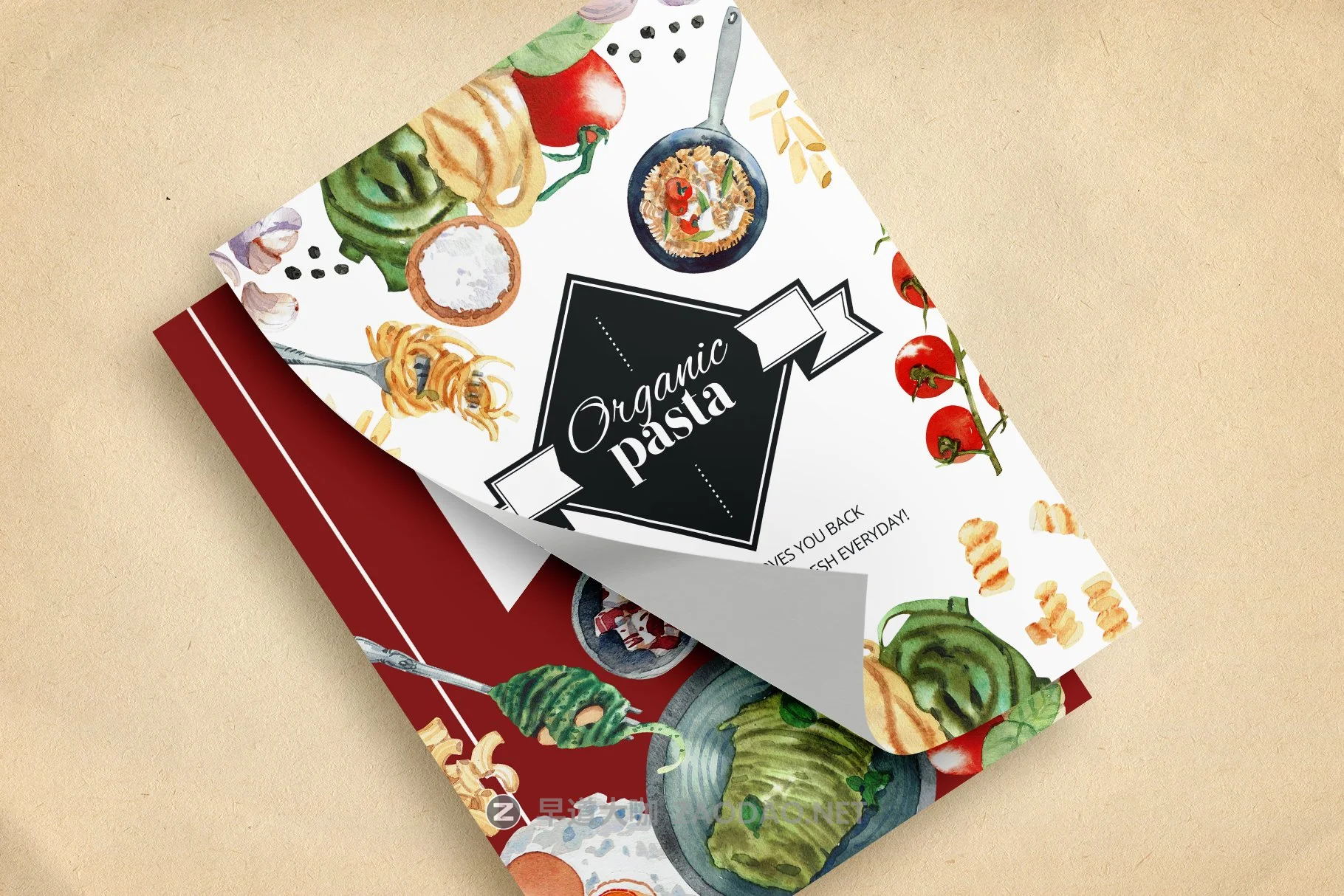 79个高清意大利面食菜肴食品元素手绘剪贴画PNG免抠图片素材 Pasta Recipe and Dishes Watercolor插图9 79个高清意大利面食菜肴食品元素手绘剪贴画PNG免抠图片素材 Pasta Recipe and Dishes Watercolor插图9