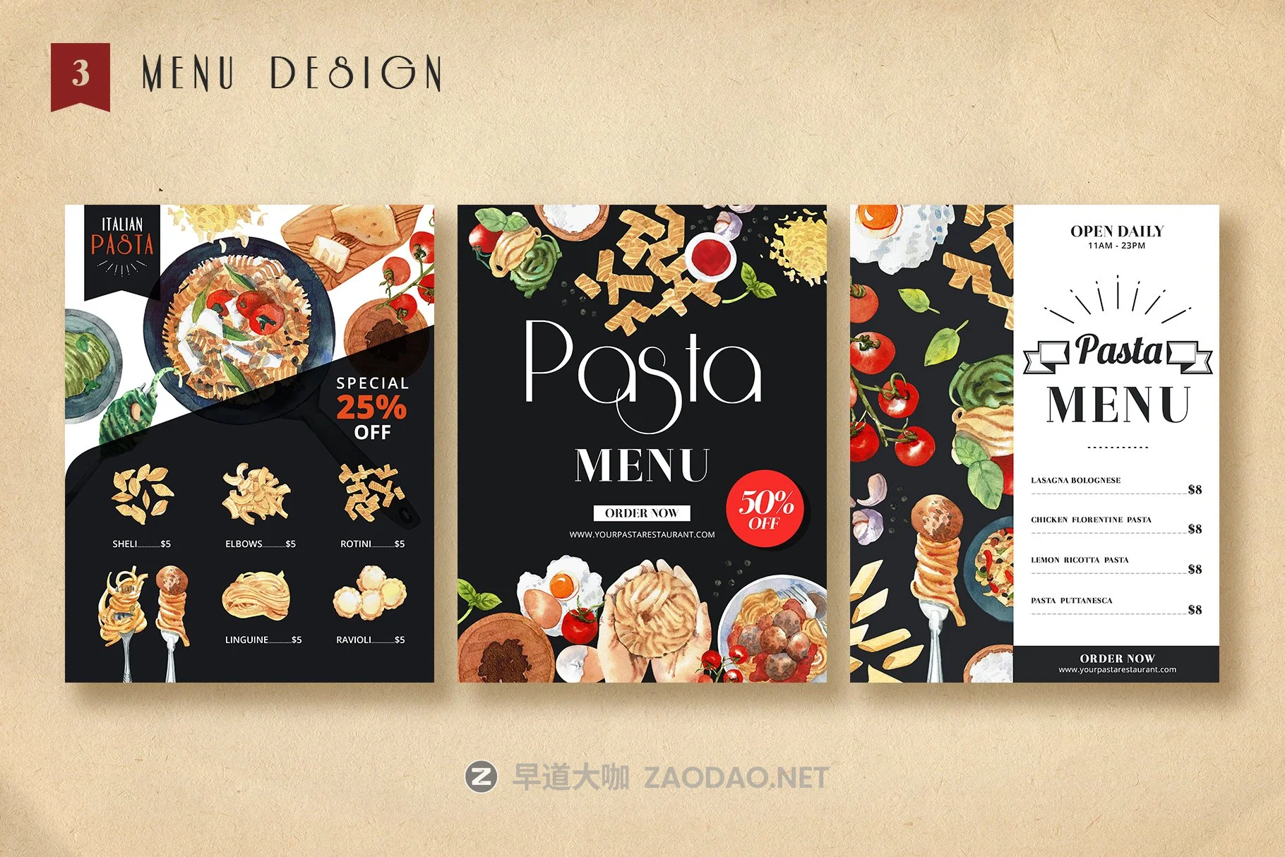 79个高清意大利面食菜肴食品元素手绘剪贴画PNG免抠图片素材 Pasta Recipe and Dishes Watercolor插图13 79个高清意大利面食菜肴食品元素手绘剪贴画PNG免抠图片素材 Pasta Recipe and Dishes Watercolor插图13