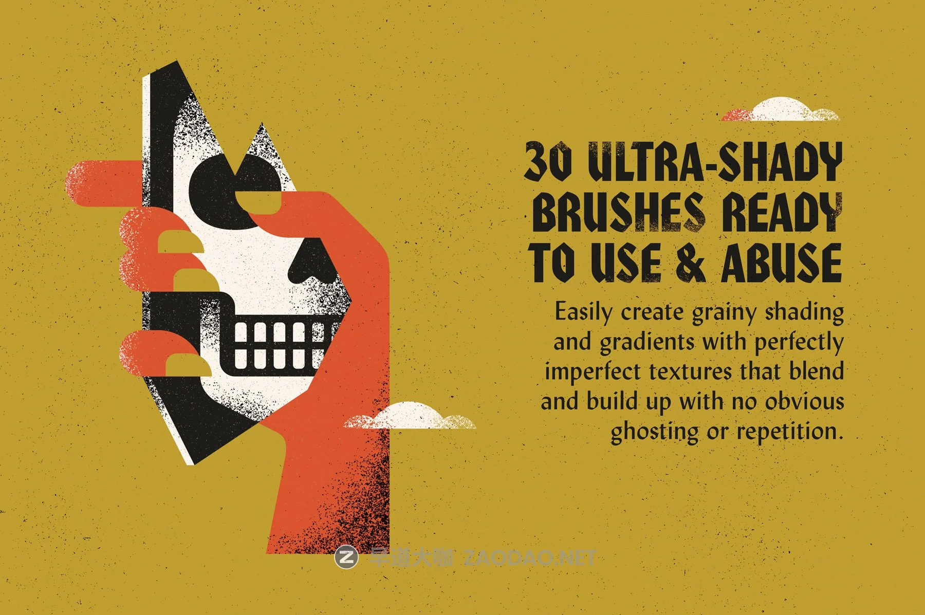 30款潮流颗粒点状着色器Procreate笔刷设计素材 Grain Shader Brushes For Procreate插图1 30款潮流颗粒点状着色器Procreate笔刷设计素材 Grain Shader Brushes For Procreate插图1