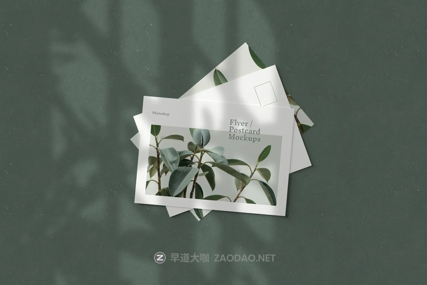 3款时尚传单明信片设计贴图PSD样机模板 Flyer / Postcard Mockups插图2 3款时尚传单明信片设计贴图PSD样机模板 Flyer / Postcard Mockups插图2