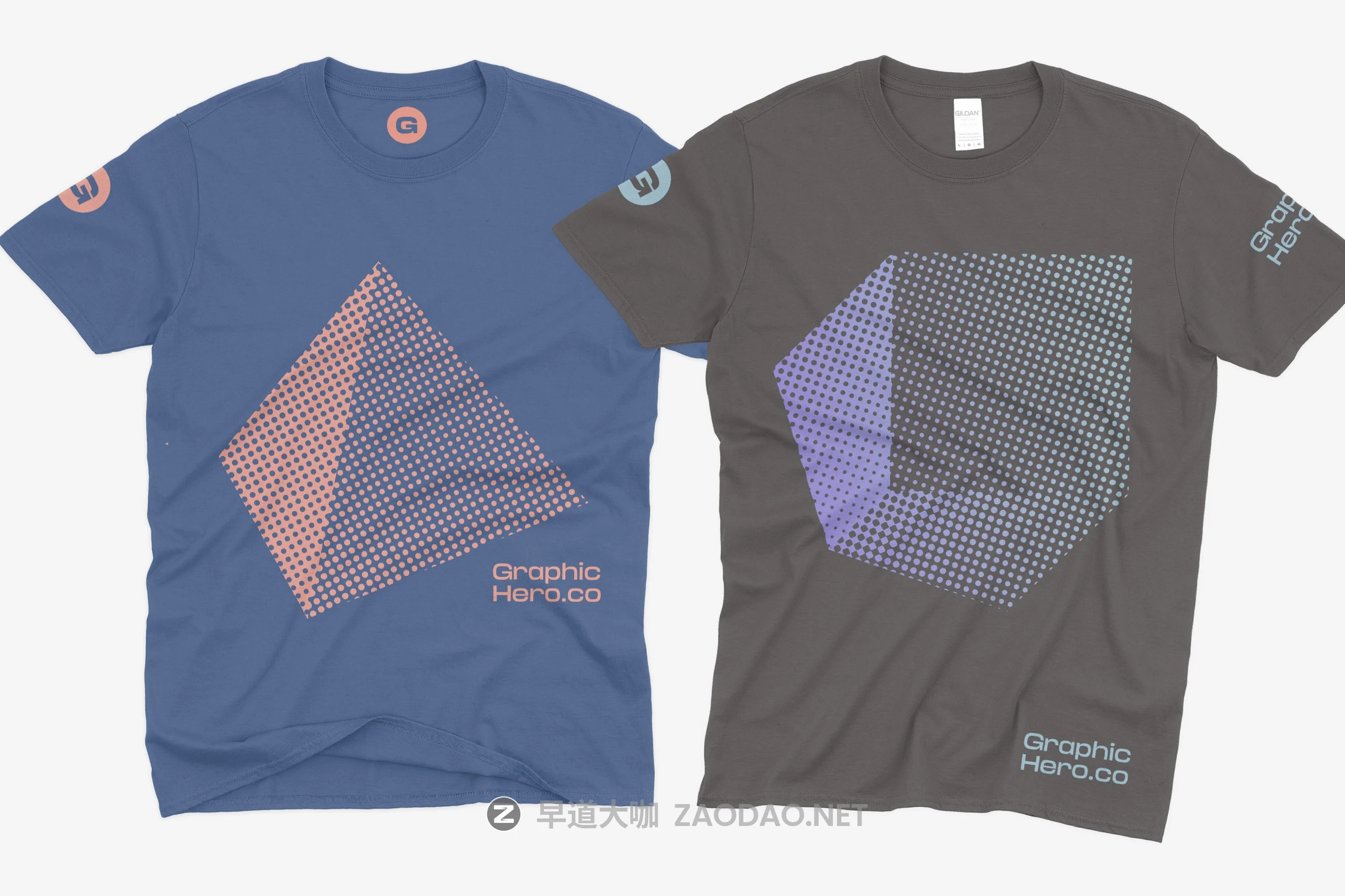 10个逼真半袖T恤衫图案印花设计展示贴图样机 Gildan 64000 T-Shirts Mockups插图2 10个逼真半袖T恤衫图案印花设计展示贴图样机 Gildan 64000 T-Shirts Mockups插图2