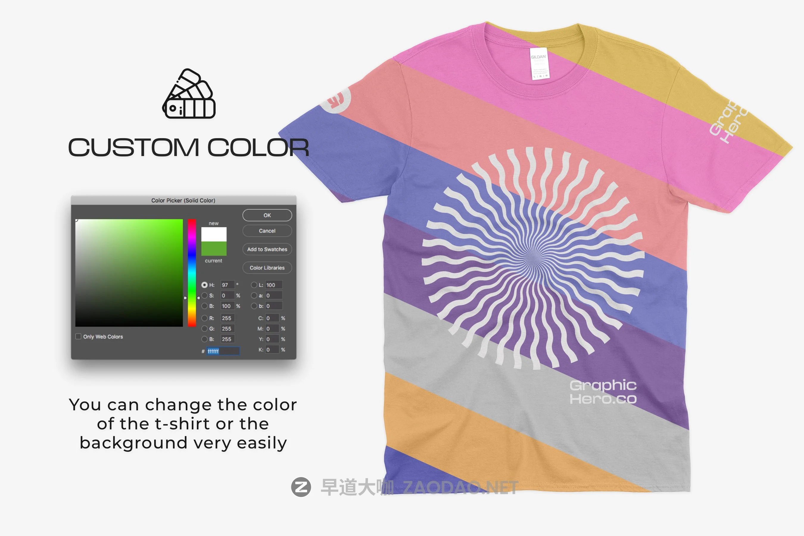 10个逼真半袖T恤衫图案印花设计展示贴图样机 Gildan 64000 T-Shirts Mockups插图3 10个逼真半袖T恤衫图案印花设计展示贴图样机 Gildan 64000 T-Shirts Mockups插图3