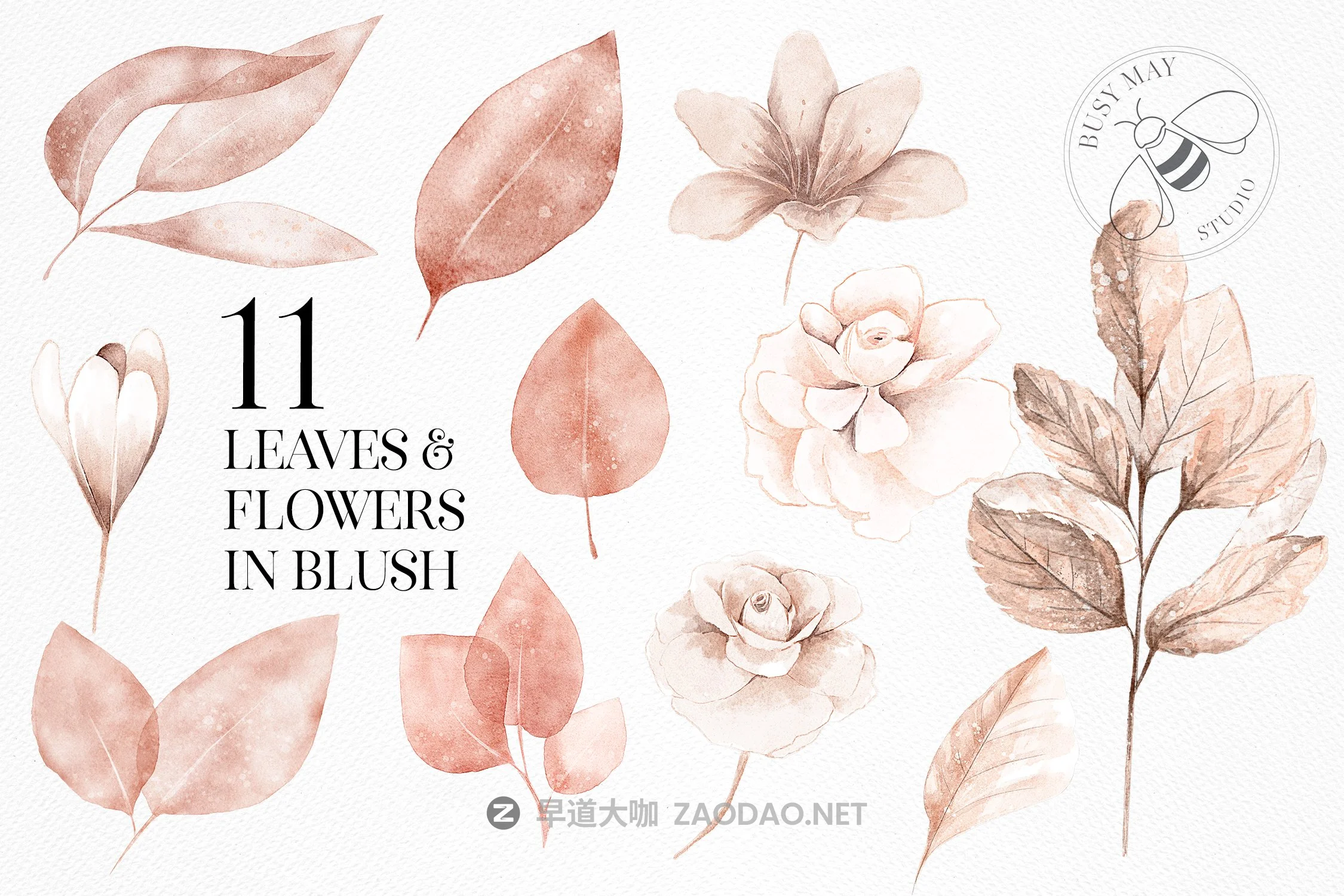 42款树叶花朵手绘水彩画PNG免抠图片设计素材 Magic Photo Overlays Vol.2插图4 42款树叶花朵手绘水彩画PNG免抠图片设计素材 Magic Photo Overlays Vol.2插图4